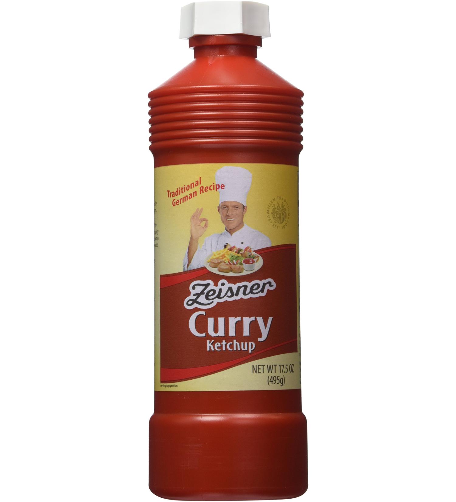 Zeisner Curry Ketchup 17.5oz - Authentic German Curry Sauce - Buy Online on GoSupps.com