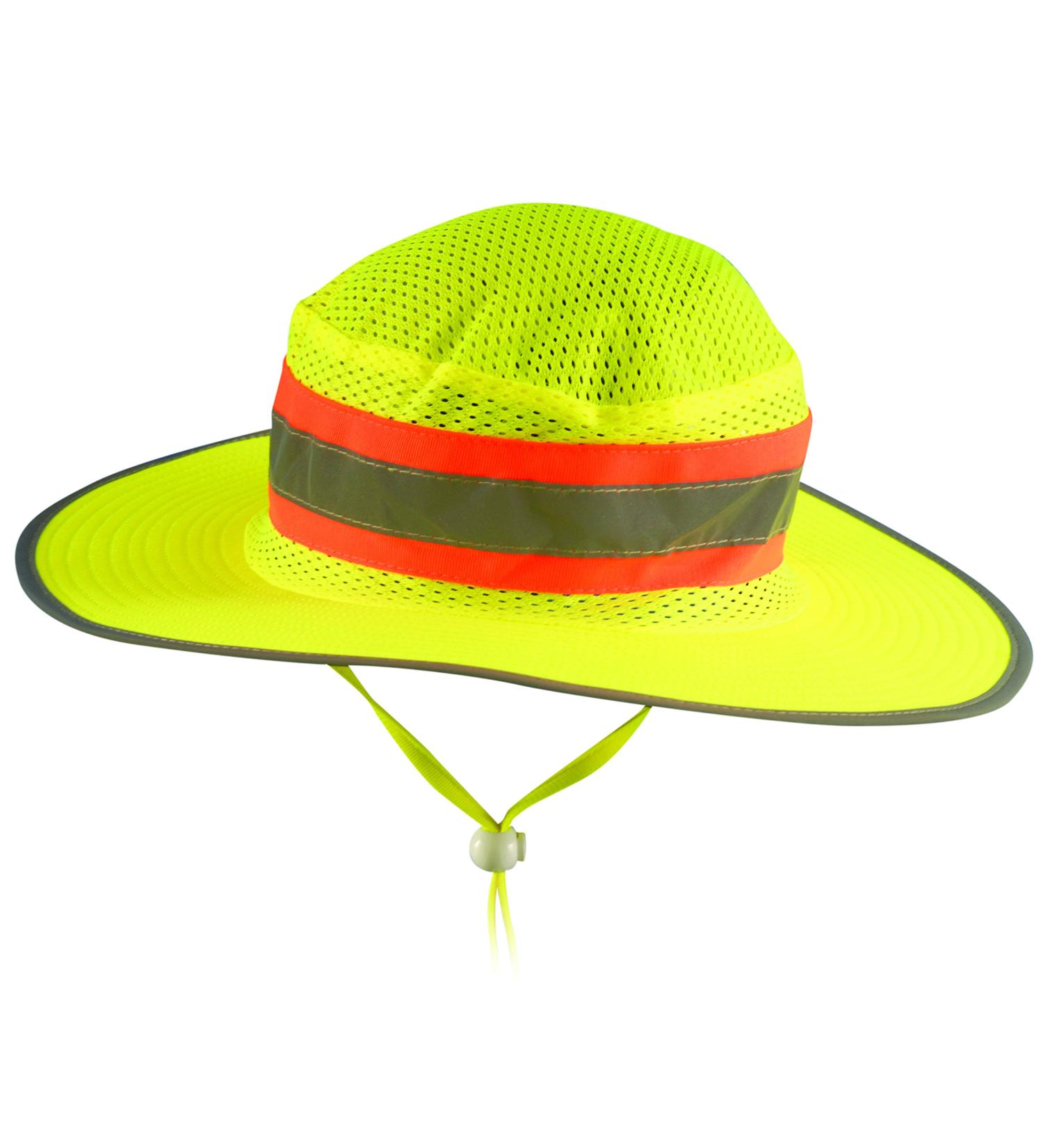 Occunomix LUX-RNG-YXL Hi-Viz Ranger Hat X-Large Yellow