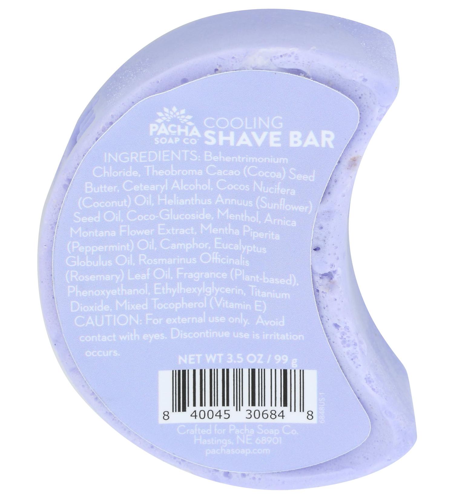 PACHA SOAP Cooling Shave Bar 3.5 OZ