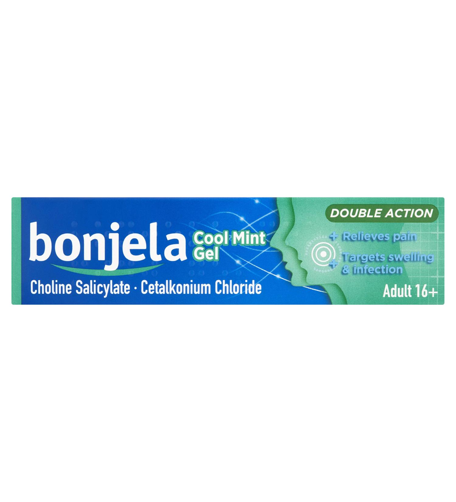 Bonjela Cool Adult Mint Gel 15g - Fast Relief for Mouth Ulcers and Oral Pain - Buy Online on GoSupps.com