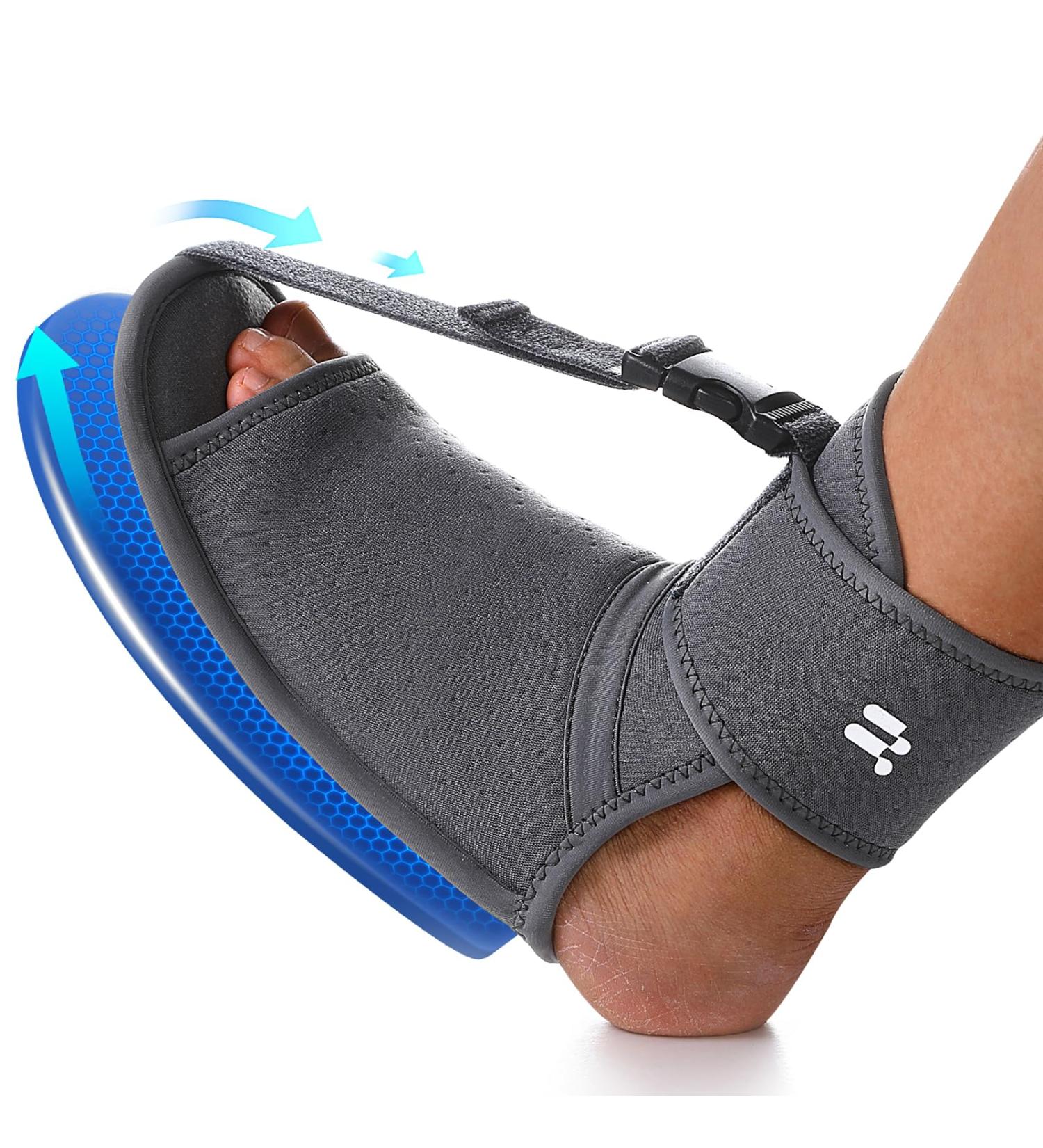 Plantar Fasciitis Night Splint - Effective Relief Brace for Sleeping & Stretcher | International Shipping Available - Buy Online on GoSupps.com
