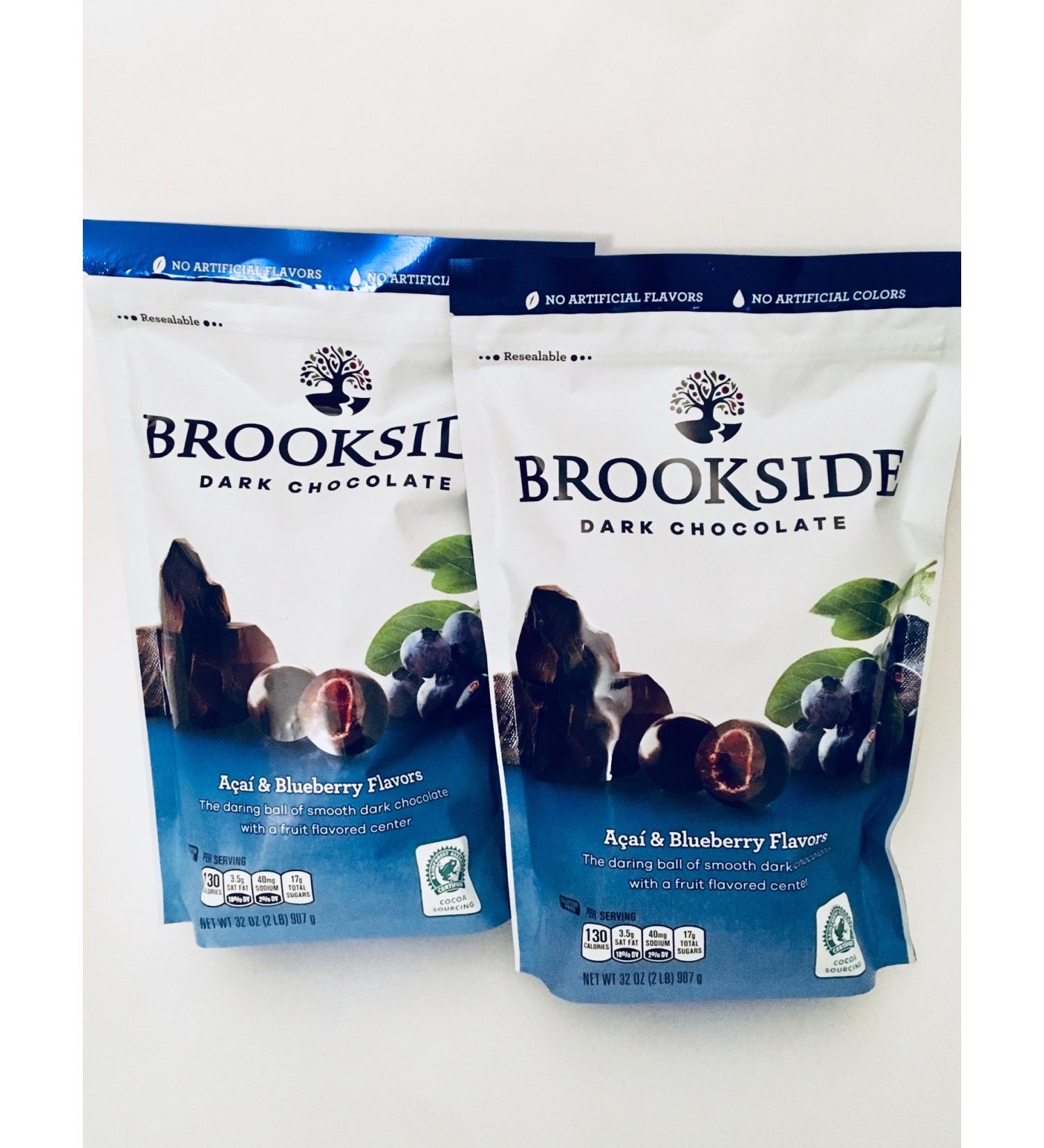 Brookside Dark Chocolate Acai Blueberry Candy - 64 oz (2 Pack) - Buy Online on GoSupps.com