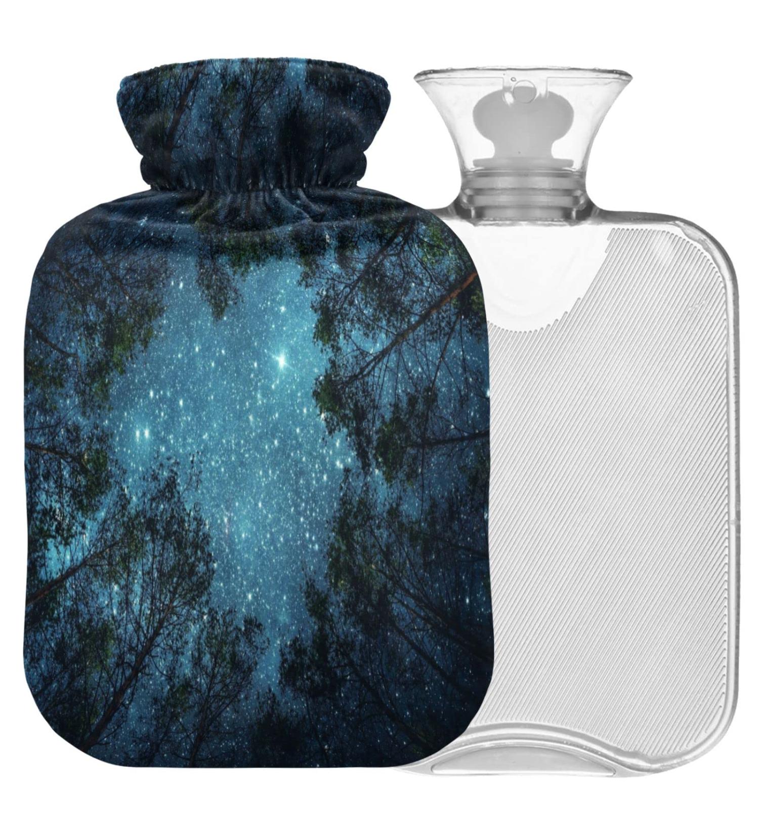 NAANLE Galaxy Tree of Life Hot Water Bottle - 2L Transparent Heating & Cooling Therapy for Back Pain Relief - Buy Online on GoSupps.com