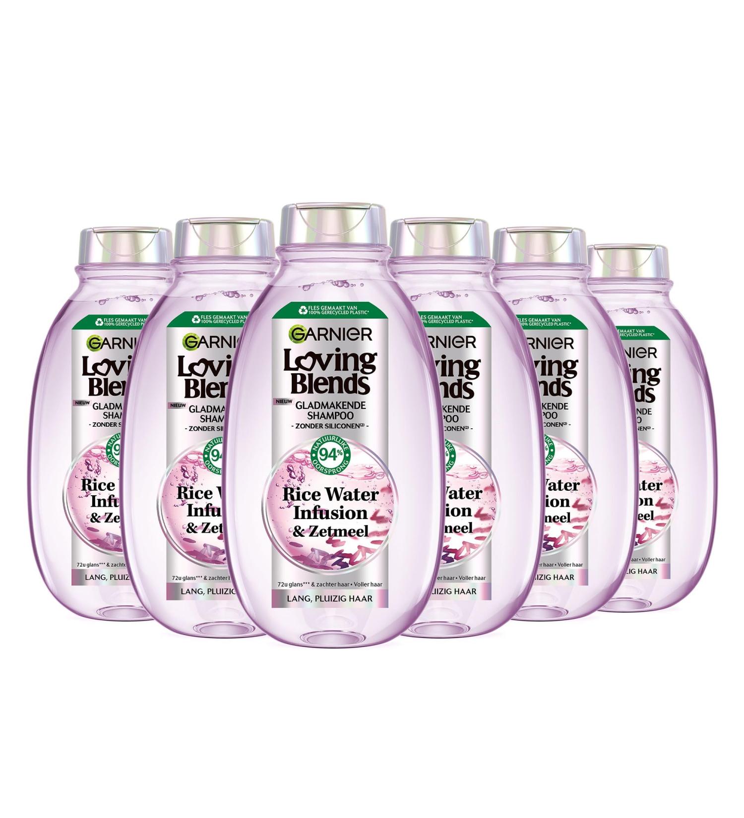 Garnier Rice Water Shampoo 6x