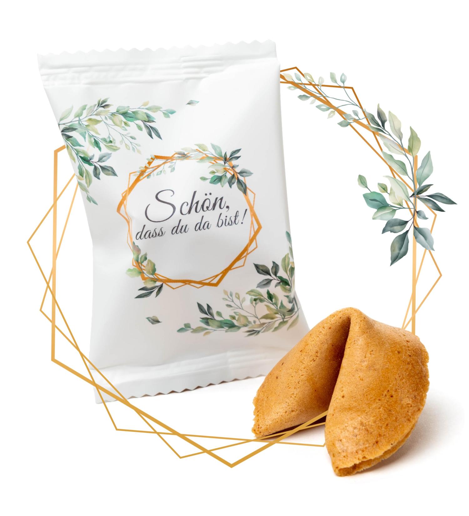 Lucky Treat | 50 Delicious Cookies | Frisch & Regional | Guardian Wedding Baptism & Communion Decoration | Loving Messages in German & English - Buy Online on GoSupps.com