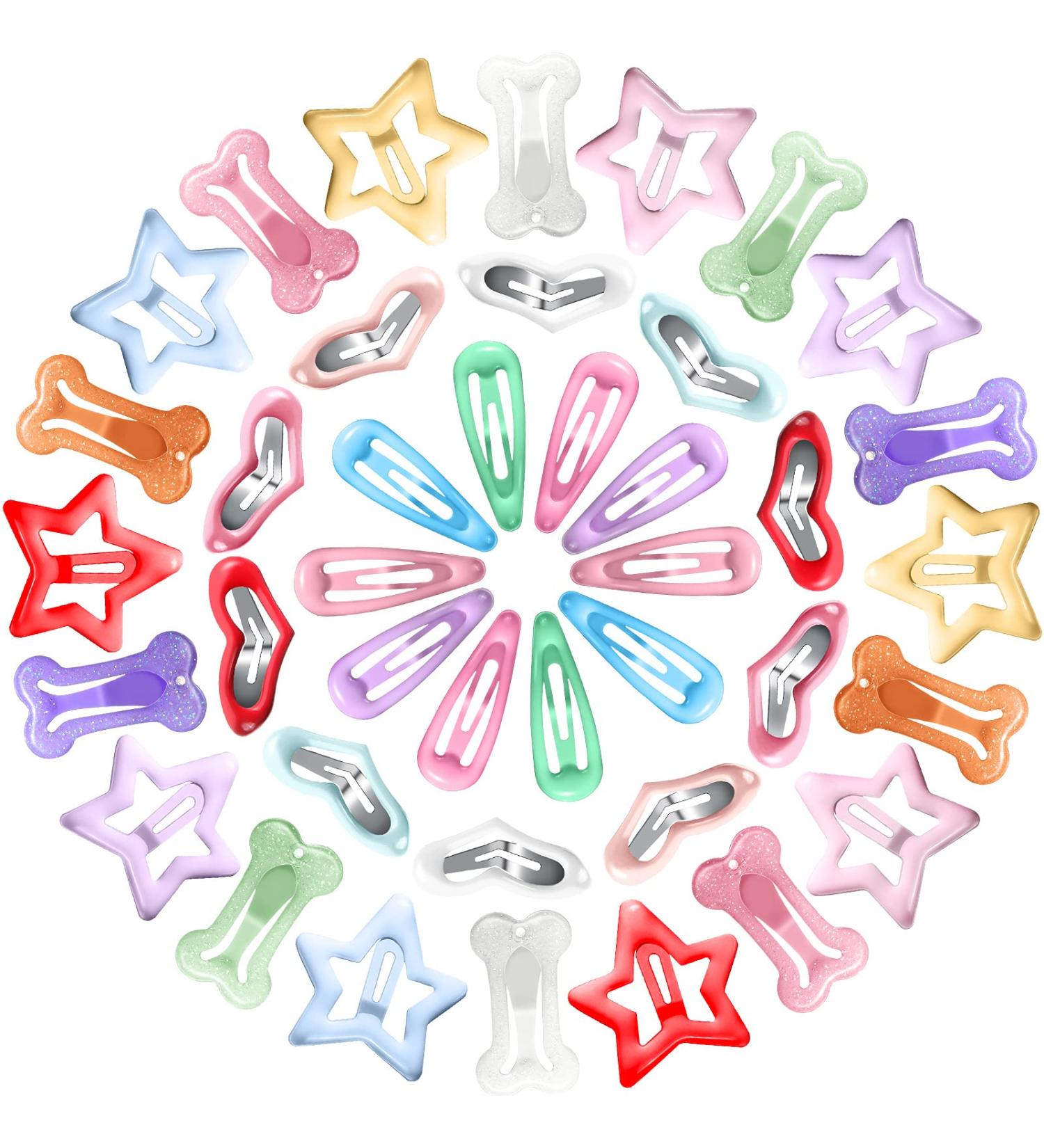 Mixed Pack of 40 Dog Hair Clips - Pet Grooming Accessories for Cats & Dogs - Buy Online on GoSupps.com