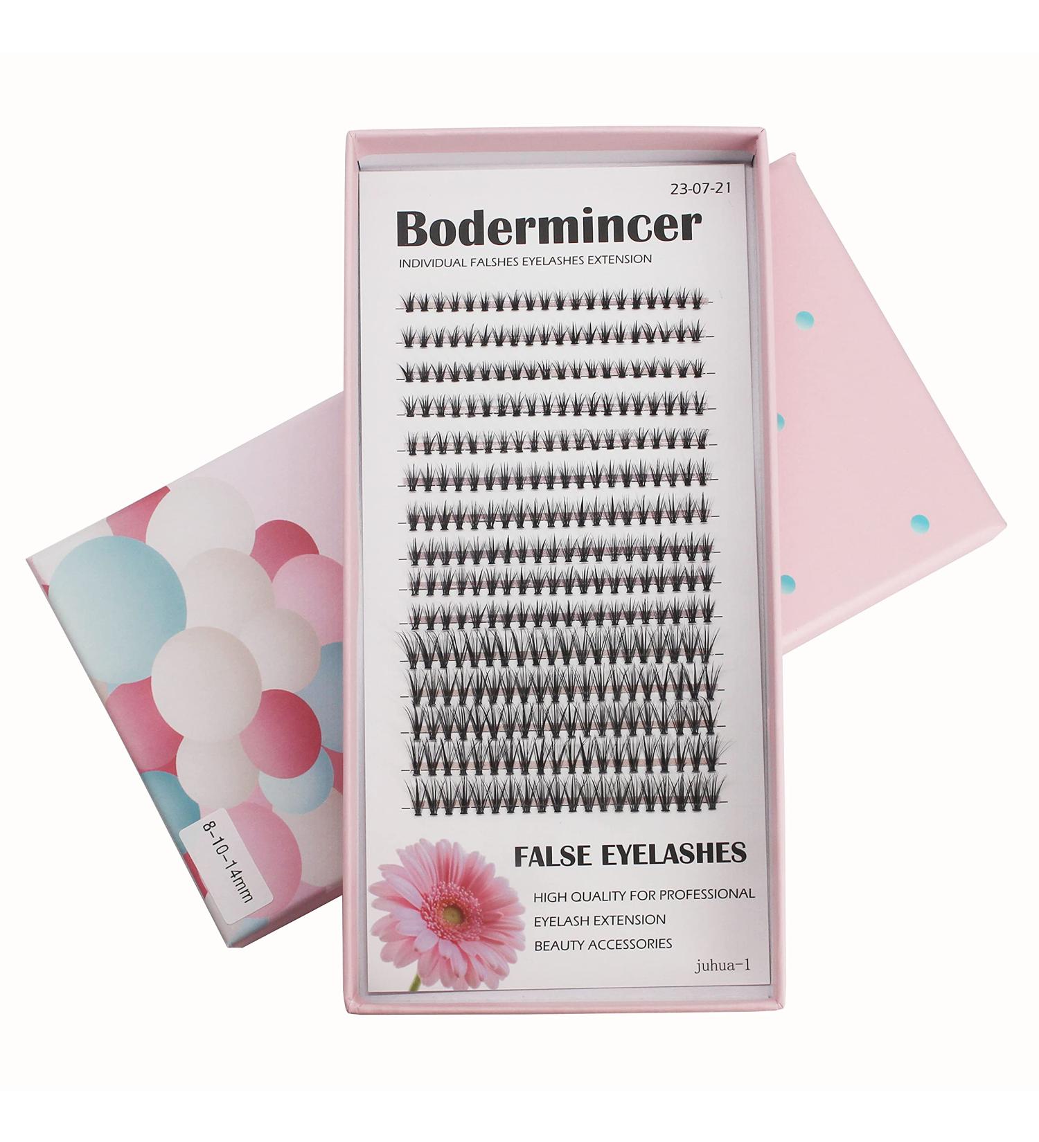 Buy Bodermincer 300 Bundles 20D D Curl Mink Eyelash Extensions - Mixed Length 8-10-14mm 0.07mm Thickness Natural Style - Fast International Shipping - Buy Online on GoSupps.com