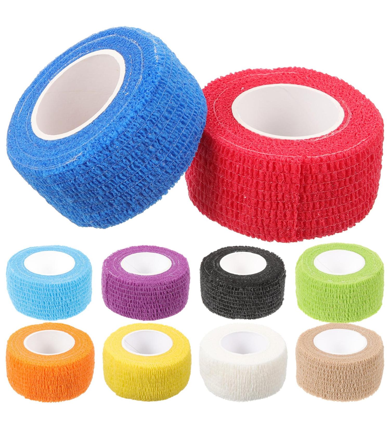 Beavorty 10 Rolls Athletic Tape - Non-Woven Fabric Bandages for Foot Knee & Head Wraps | Sports Pain Relief & Wound Care - Buy Online on GoSupps.com