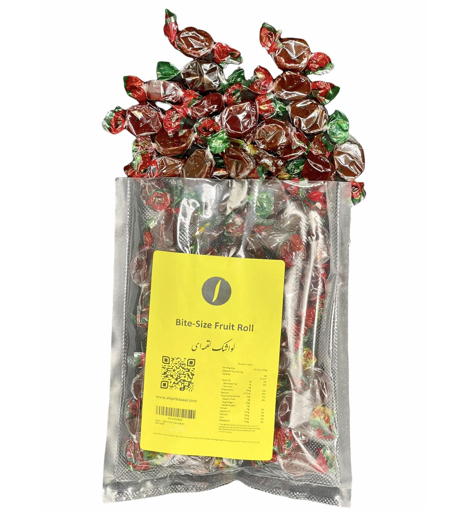 Bite-Size Lavashak Fruit Leather - 1 Pound (16oz) | Premium Quality Snack - Buy Online on GoSupps.com