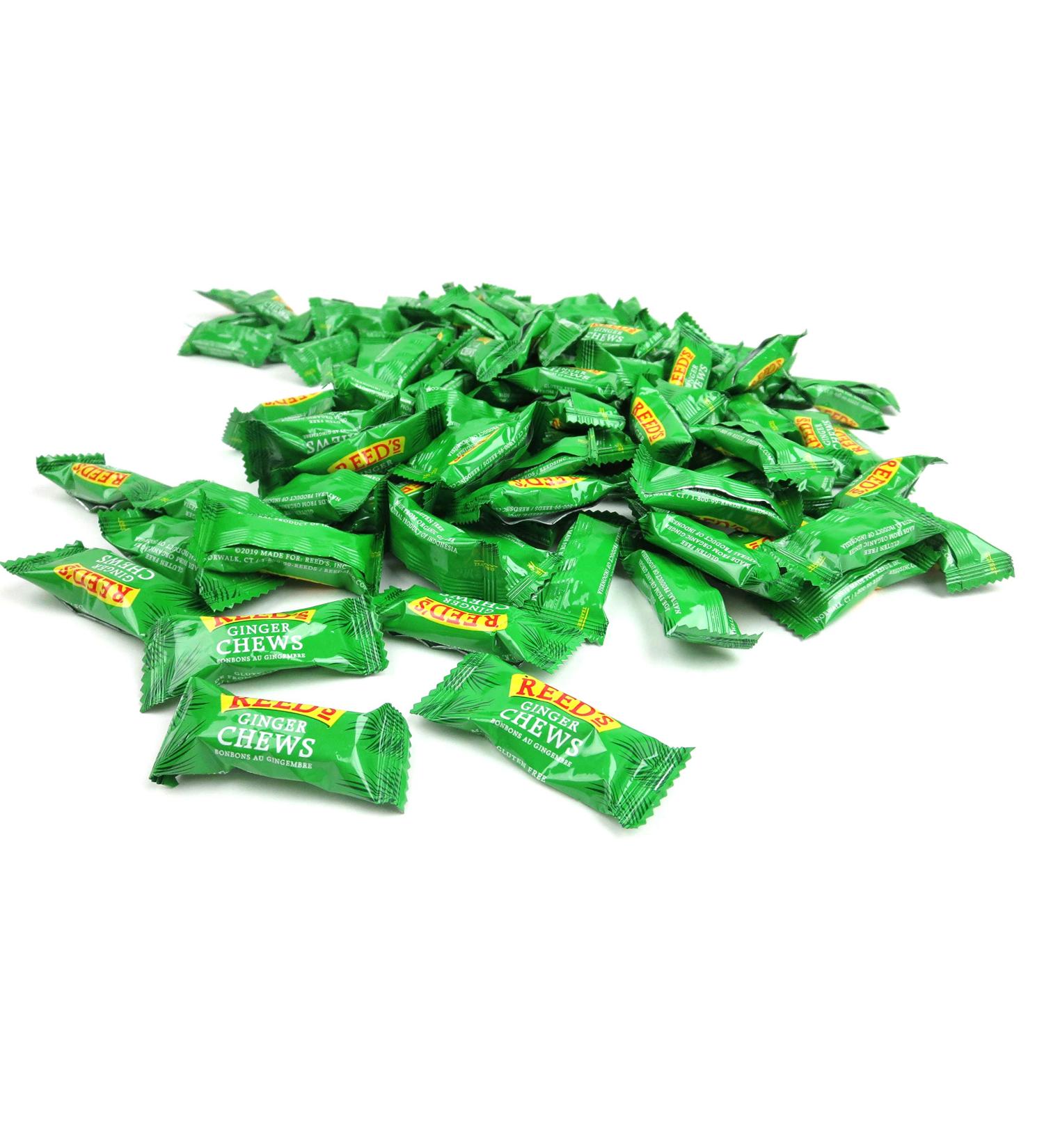 Reed's Ginger Candy Chews | 2lb Bag | Standard Packaging - Buy Online on GoSupps.com