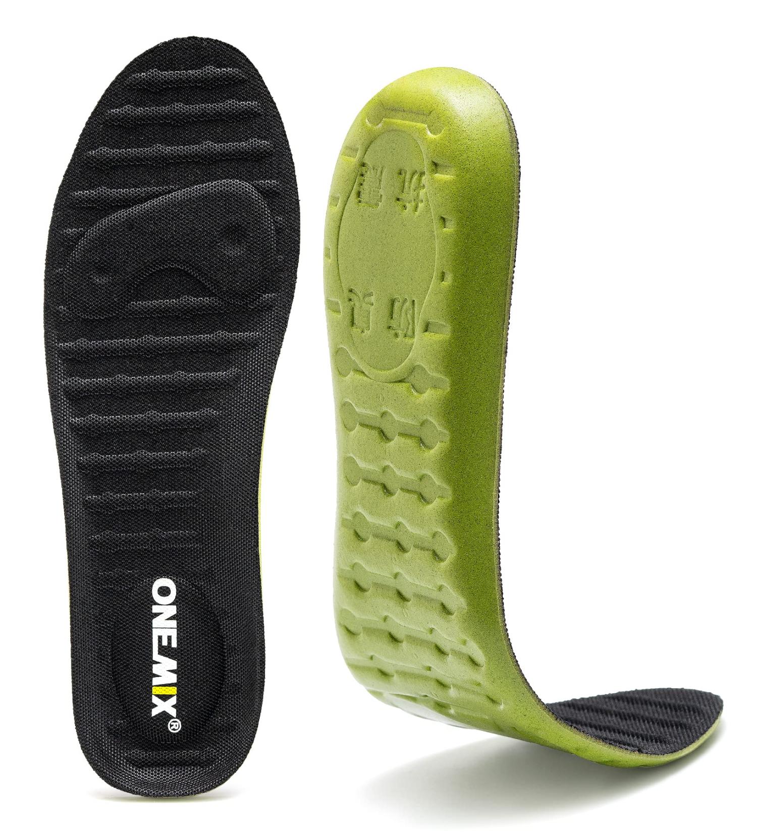 Memory Foam Insoles for Men Women - Air-Cross Replacement Shoe Inserts - Shock Absorbing Cushion Insoles for Foot Pain Relief - Black - Size 42EUR/US M 8.5/W 9.5 - Buy Online on GoSupps.com