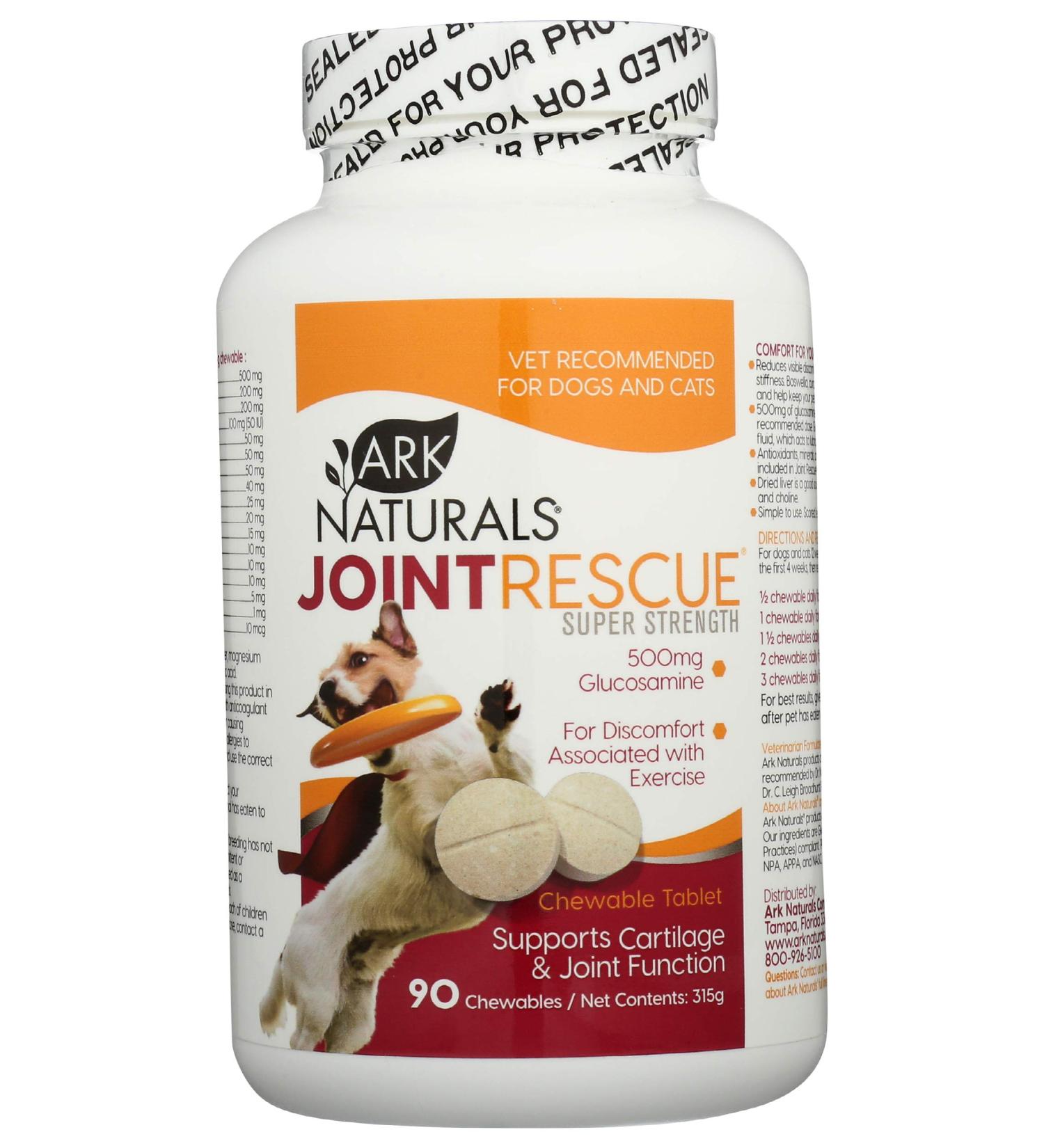 Joint Rescue Super Strength Chewables - 90 Tablets - Whites/Tan - Buy Online on GoSupps.com