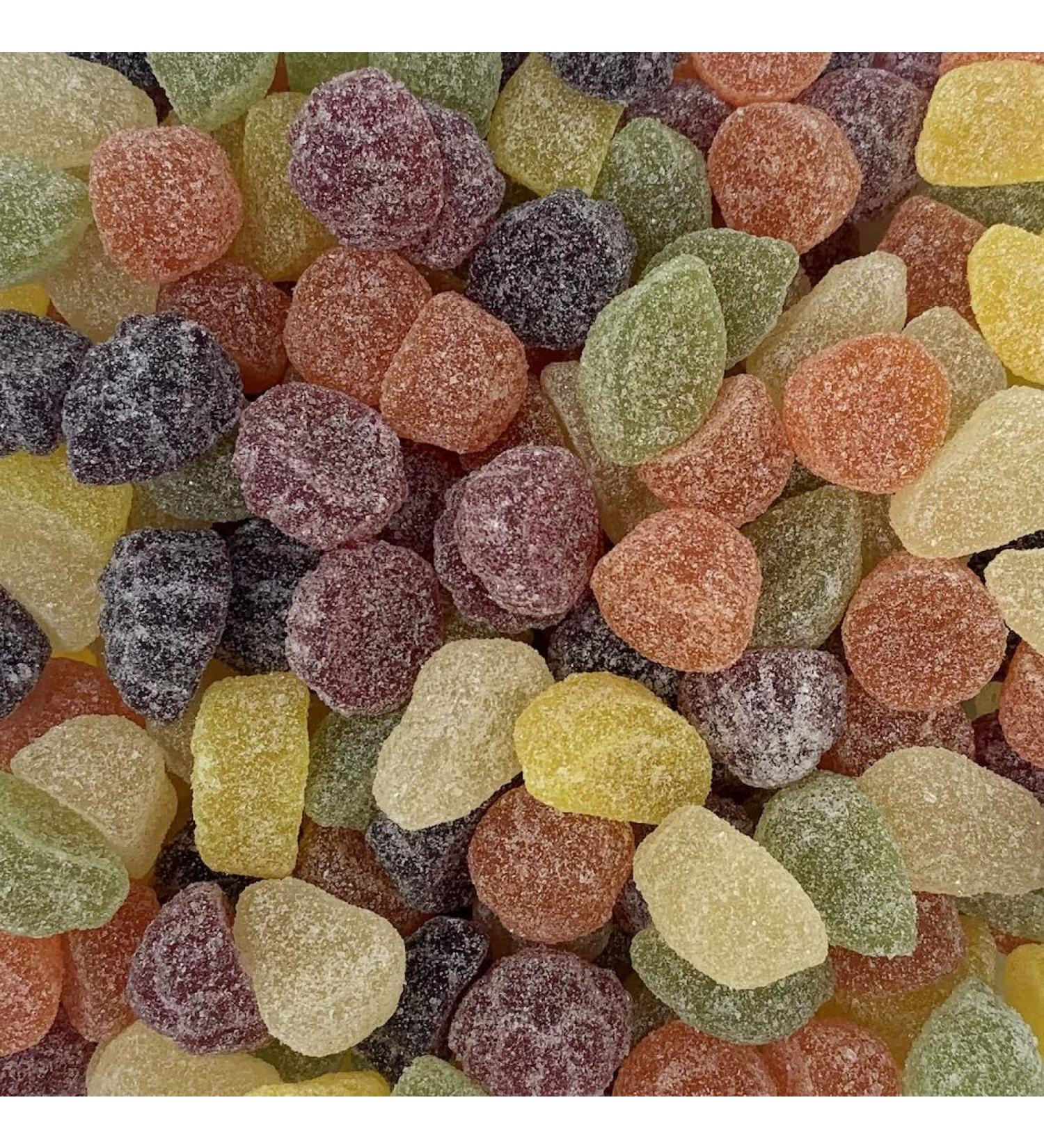 Fruit Pastilles Victorian Gift Jar by The Gourmet Sweet Company