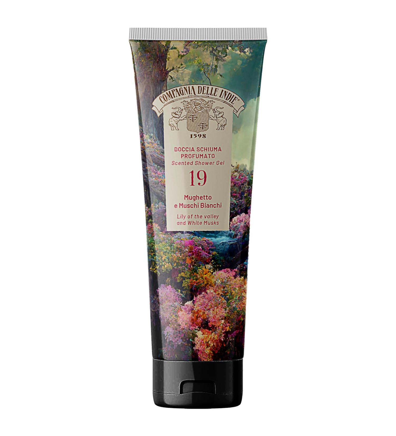  COMPAGNIA DELLE INDIE Scented shower - Scented shower - Scented shower - Refreshing shower - Floral Essences - 250 ml (Lily of the valley and white foams) - Buy Online on GoSupps.com