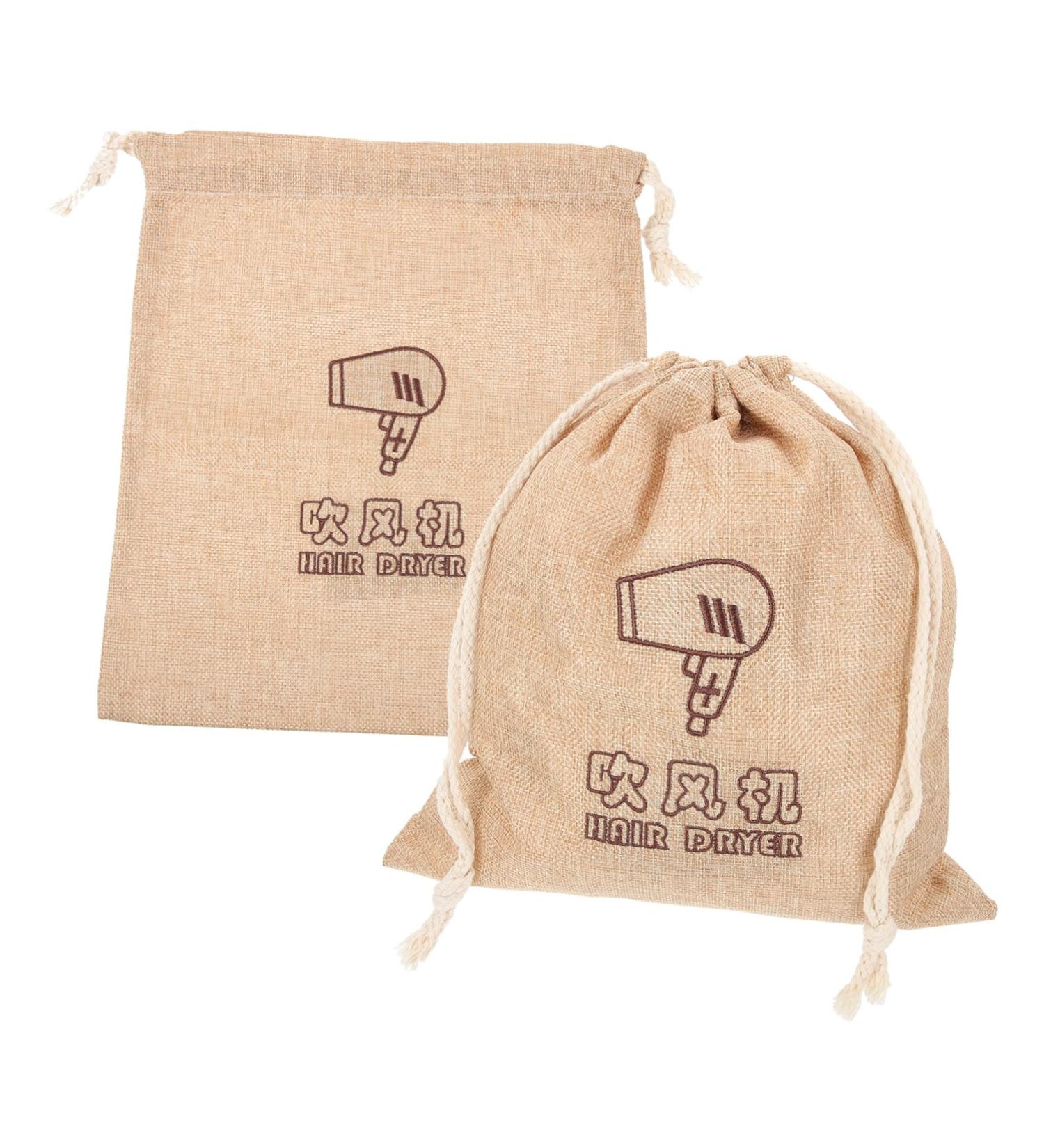 Beavorty 6 Pcs Hair Dryer Bag Gate Locks for Wooden Gates Hair Dryer Organizer Cloth Cosmetic Bag Travel Jute - Buy Online on GoSupps.com