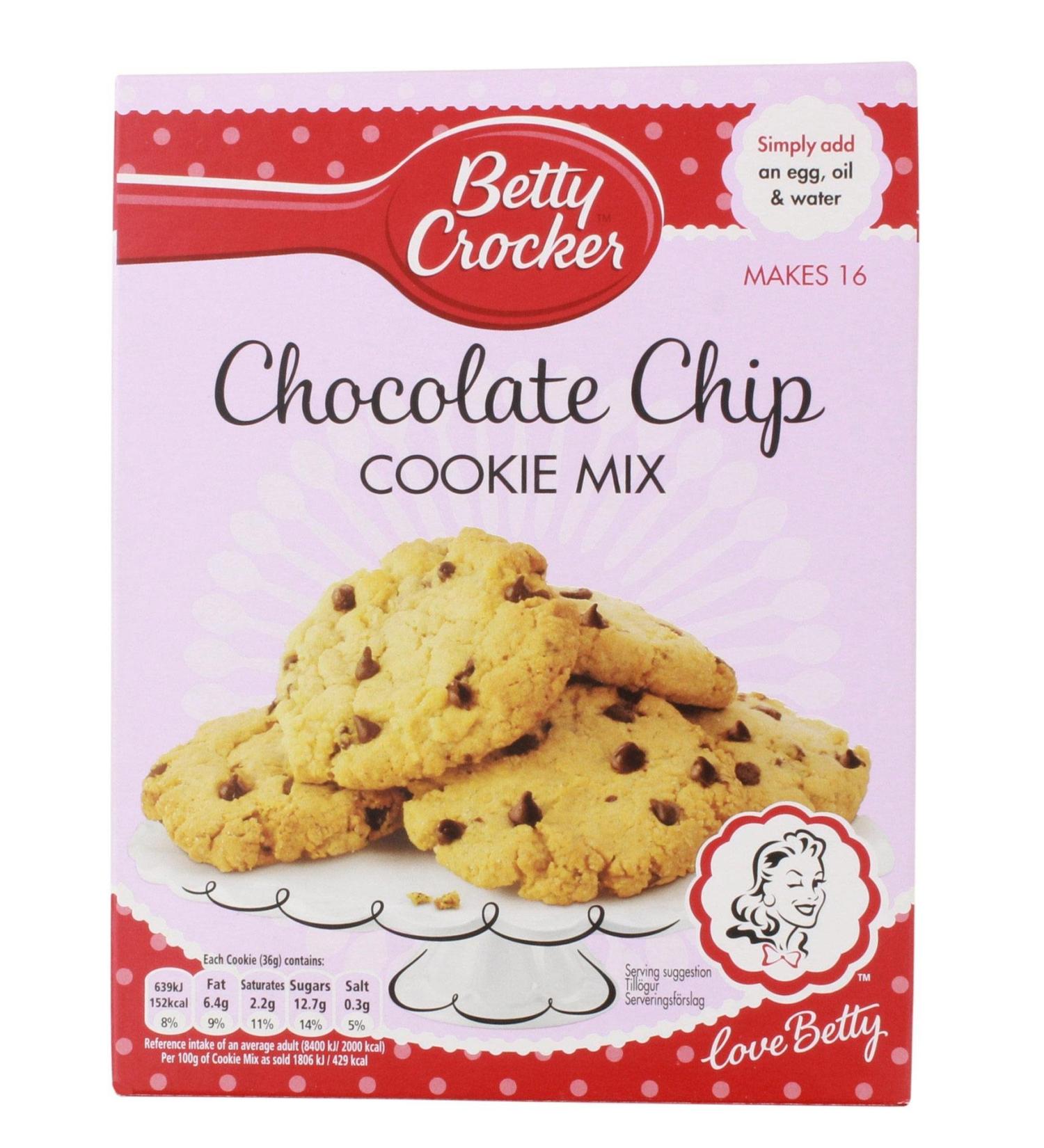 Betty Crocker - Chocolate Chip Cookie Mix Baking Mix - 453g