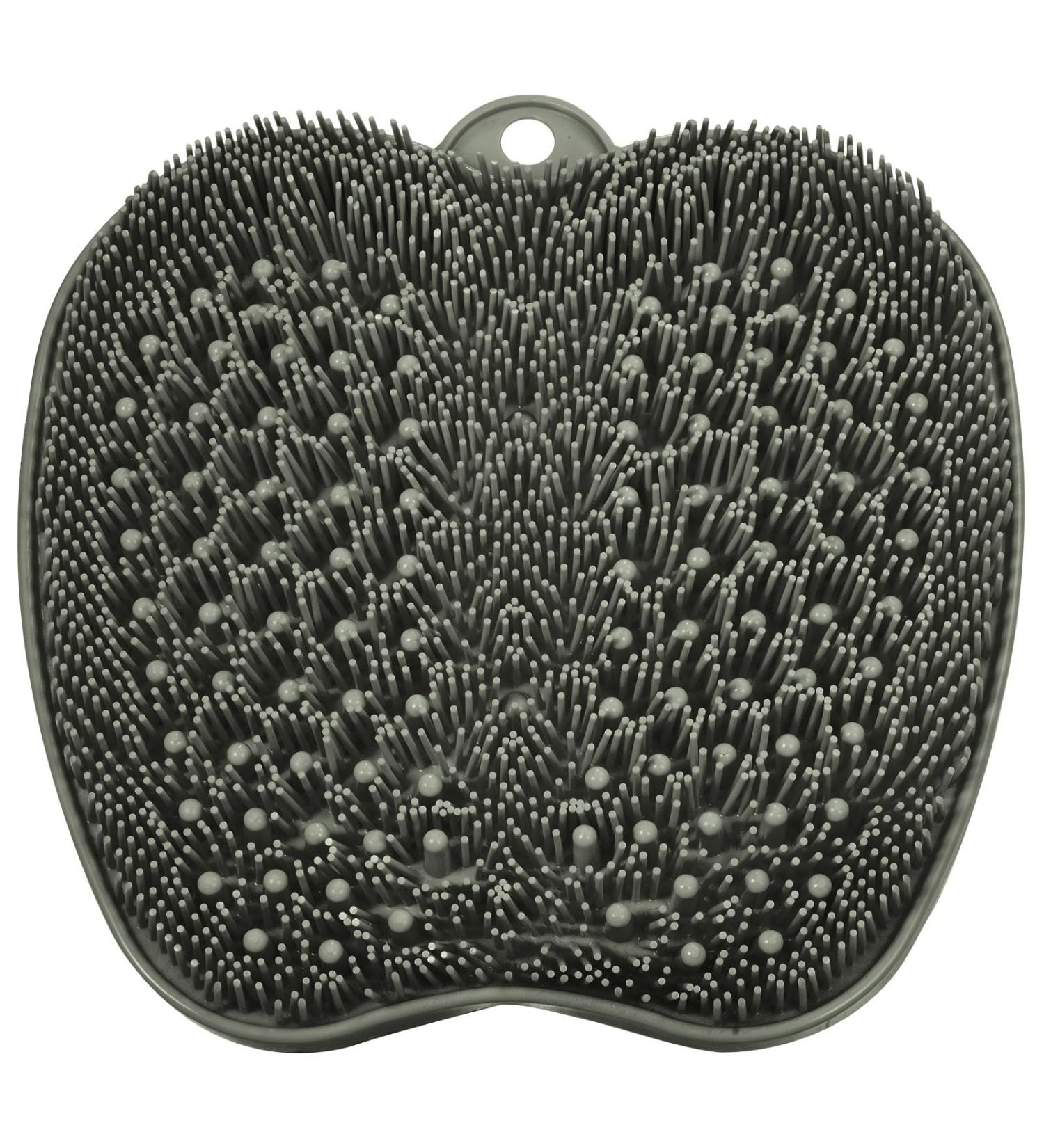 BESKAR Foot Washer Bath Massage Pad | Non-Slip Suction Cups | Clean & Relax Your Feet | Reflex Zone Mat in Black & Green - International Shipping Available - Buy Online on GoSupps.com