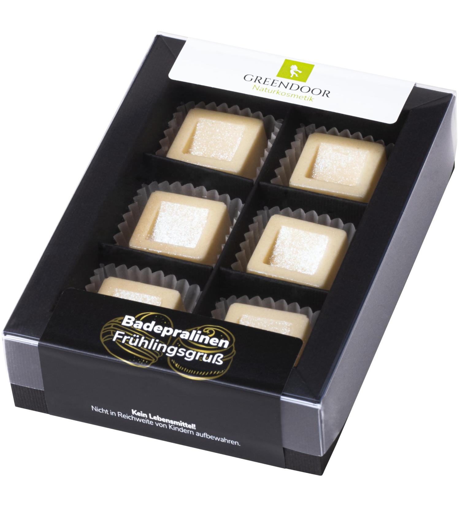 Greenendoor Bathing Chocolates - 6-Seater Box for Luxurious Cream & Oil Baths | Handmade Organic Cocoa Butter Gifts for Birthdays & Special Occasions - Buy Online on GoSupps.com