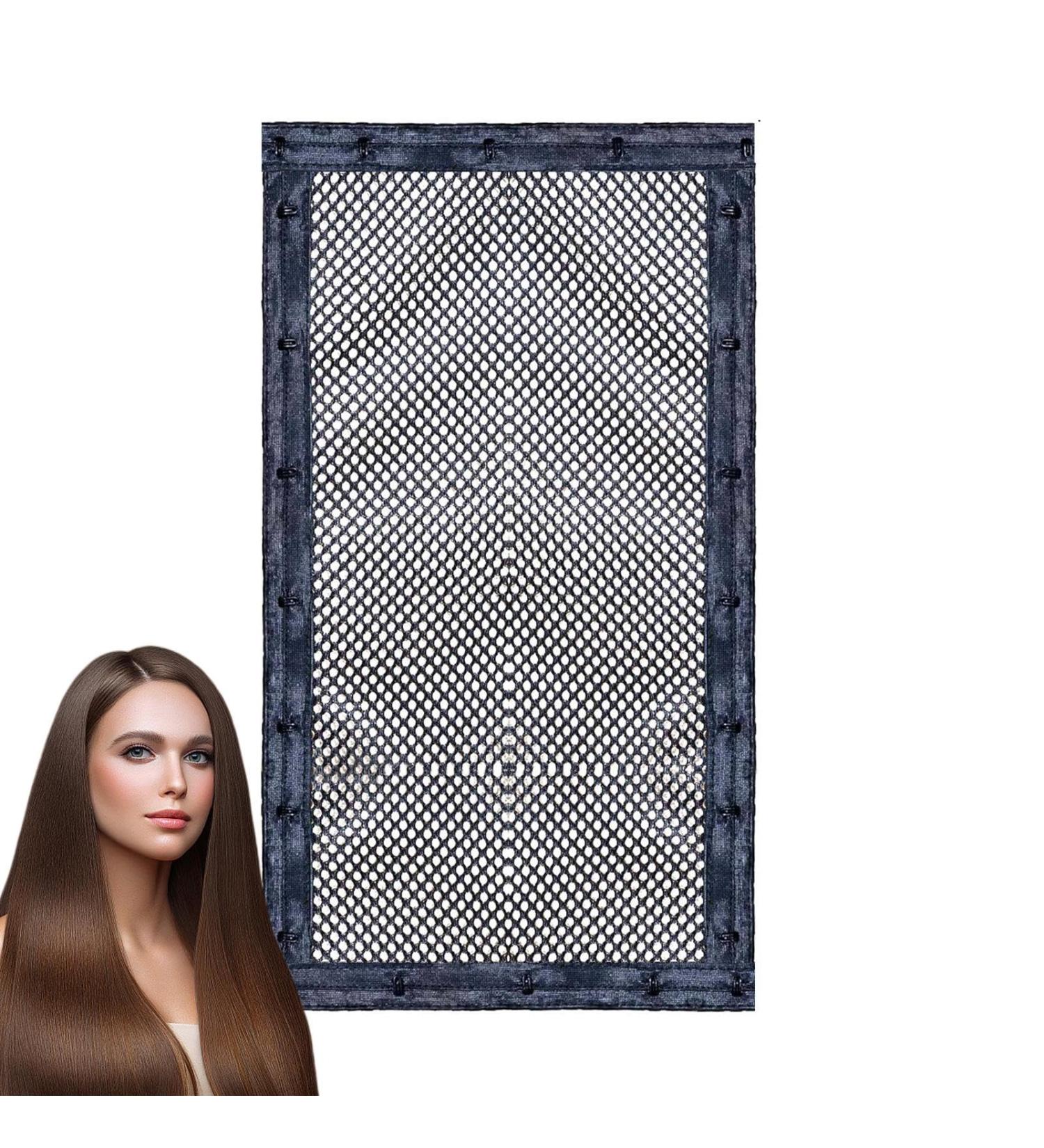 QARIDO Length and Lock Hair Stretcher | Length n Lock Hair Stretcher Mesh - Stretch Net Hair Styling Tool for Curly Hair Hair Stretcher Tool Prevent Shrinkage Gifts for Women - Buy Online on GoSupps.com