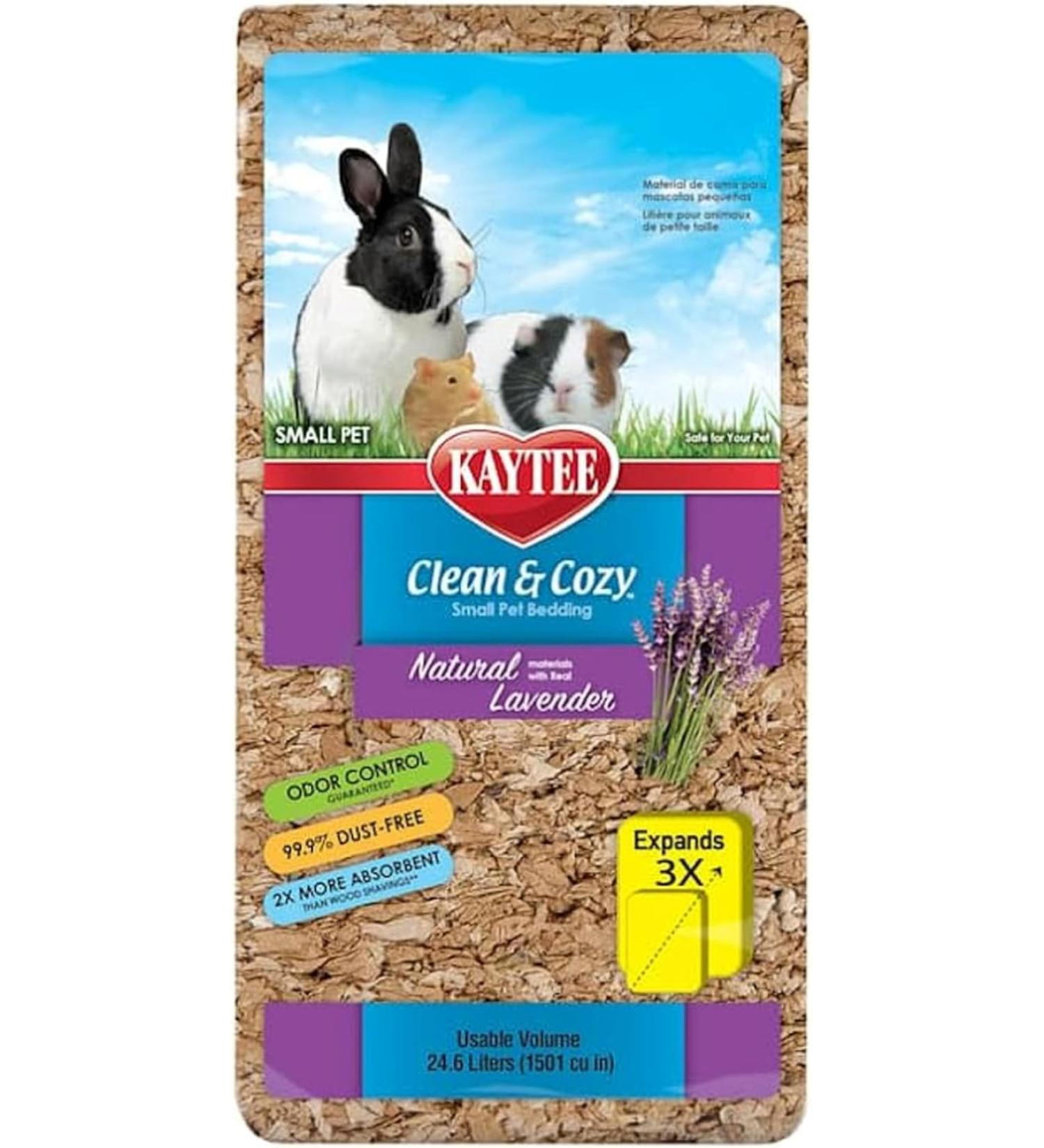 Kaytee Clean & Cozy Natural Bedding - Lavender - 24.6 Liters - Buy Online on GoSupps.com