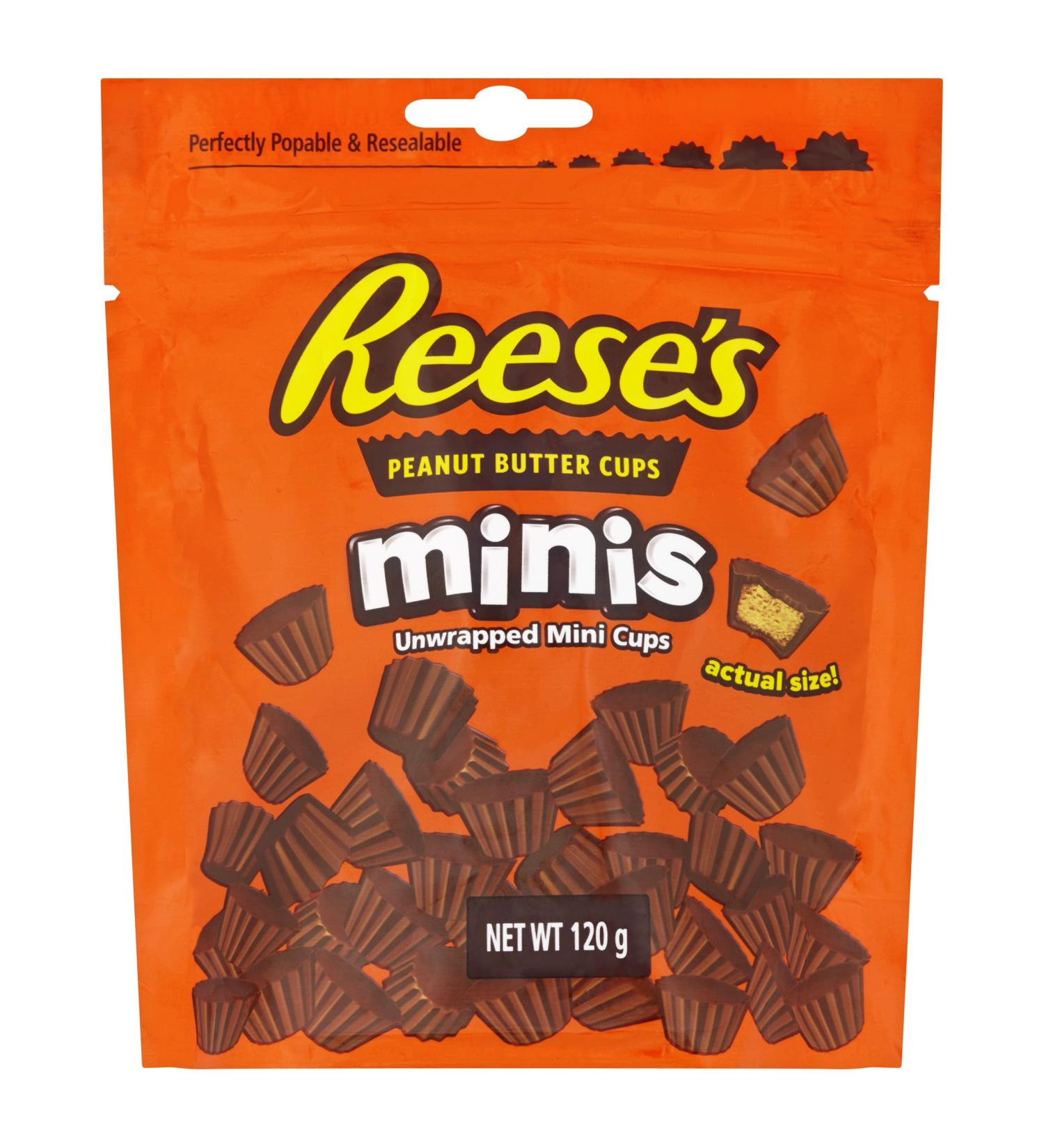 Reese's Mini Peanut Butter Cup Pouch 120g