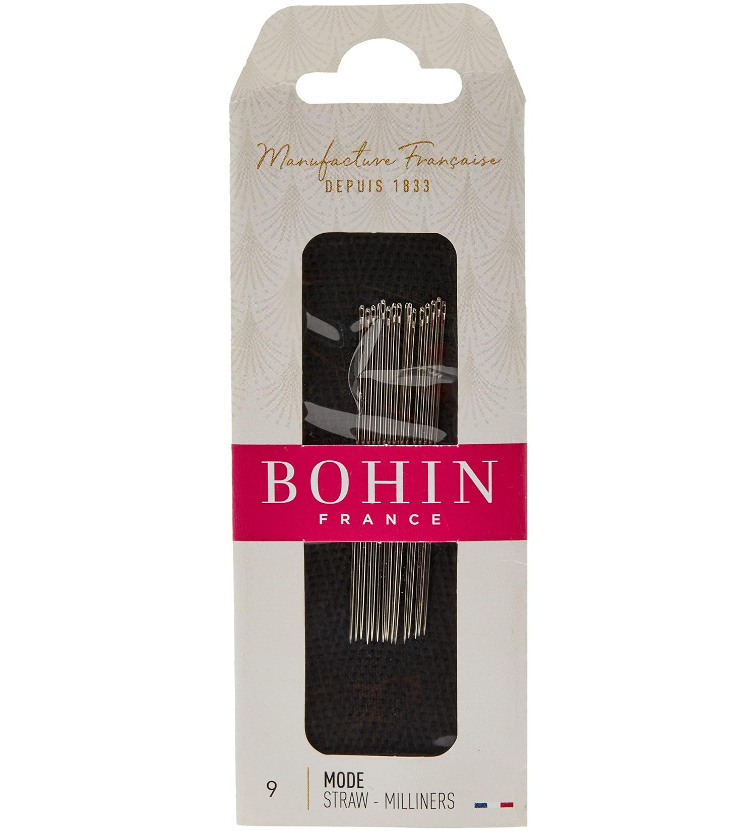 Bohin Milliners Hand Needles Size 9 15 Per Package