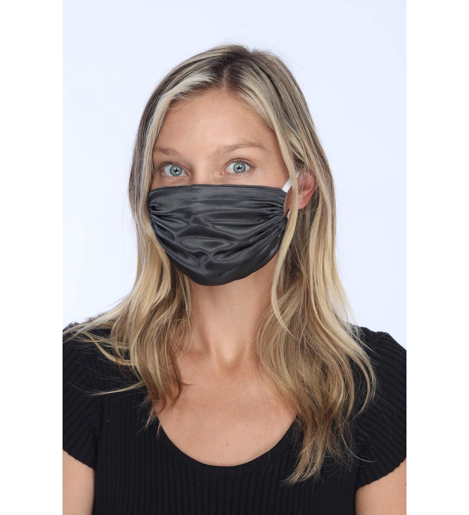 PJ Harlow Face Mask- Solid Color - Coal