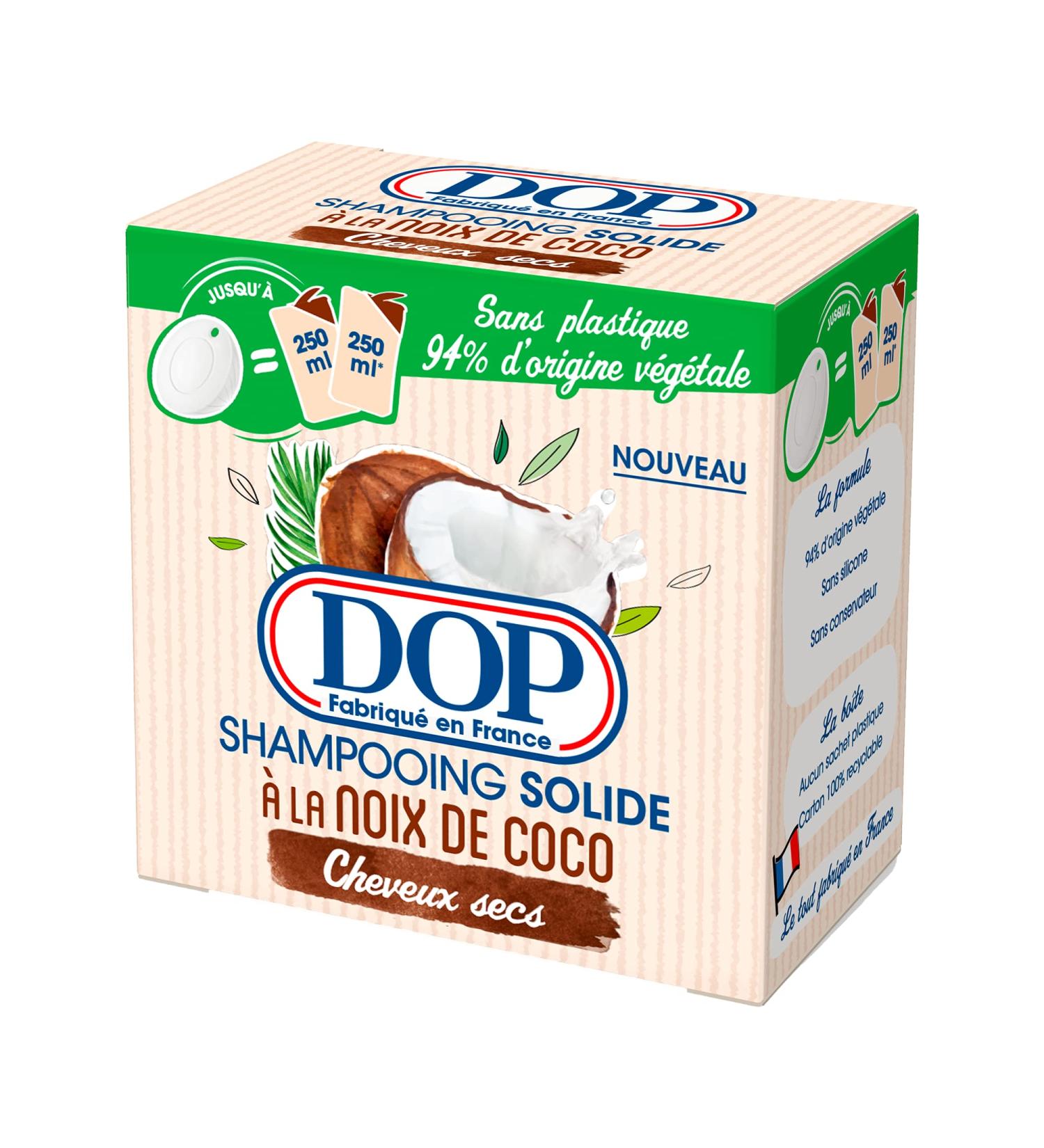 DOP Solid shampoo for dry hair with coconut 65 g