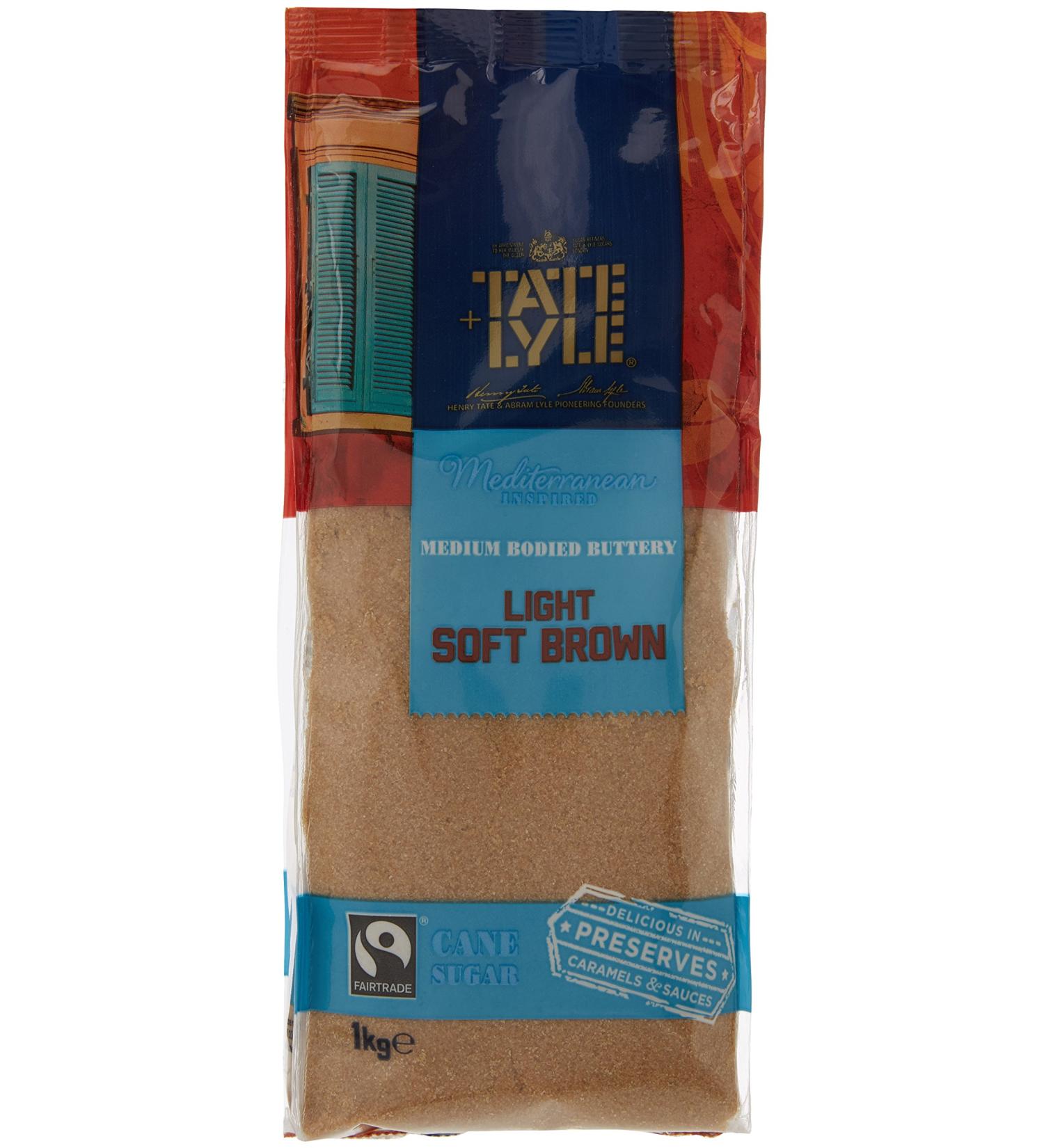 Buy TATE & LYLE Fairtrade Cane Sugar Light Soft Brown 1kg - Premium Quality | International Shipping - Buy Online on GoSupps.com