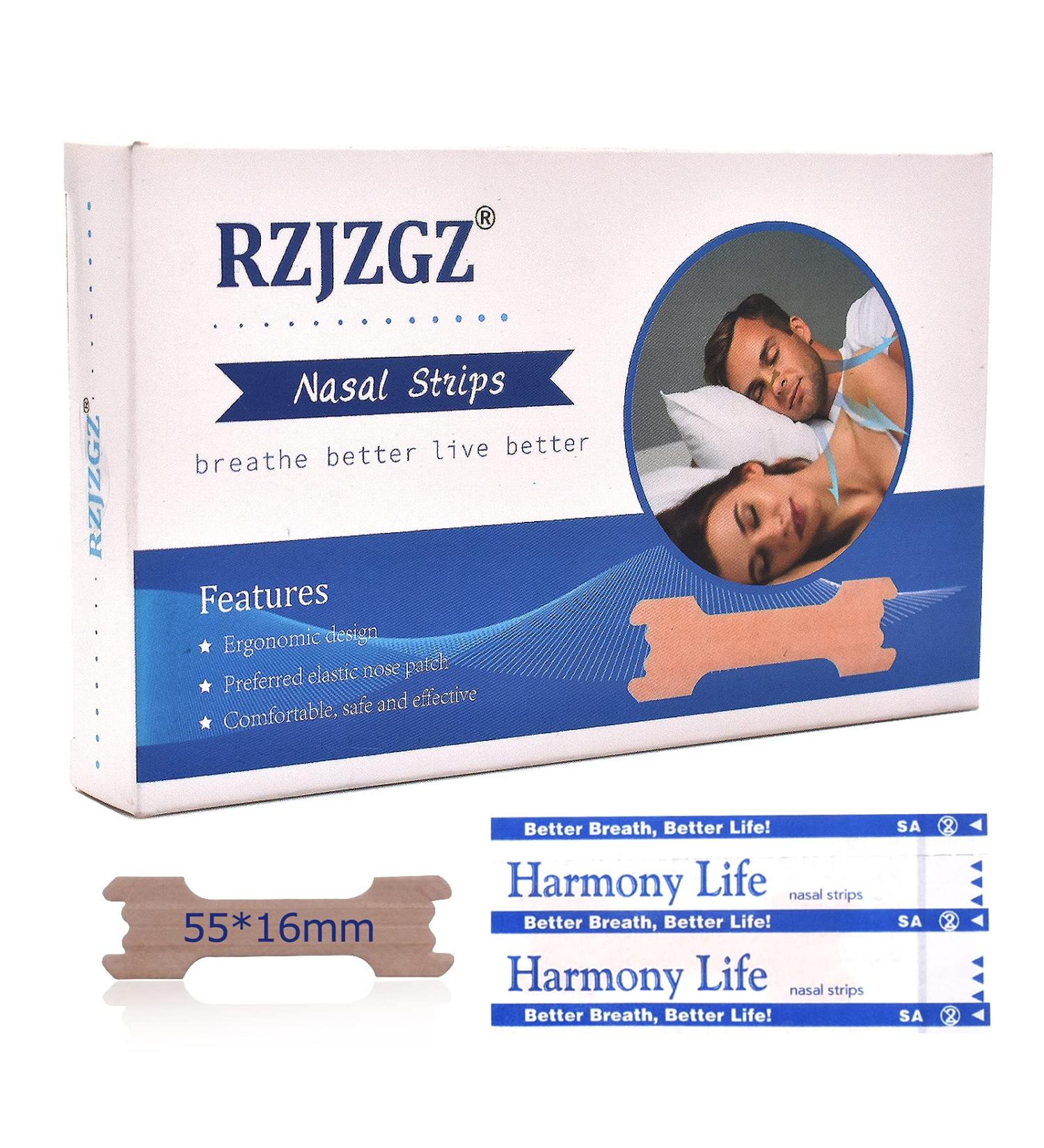 RZJZGZ Anti Snoring Nasal Strips Medium (50 Pack) - Better Breathe for Good Sleep - Buy Online on GoSupps.com
