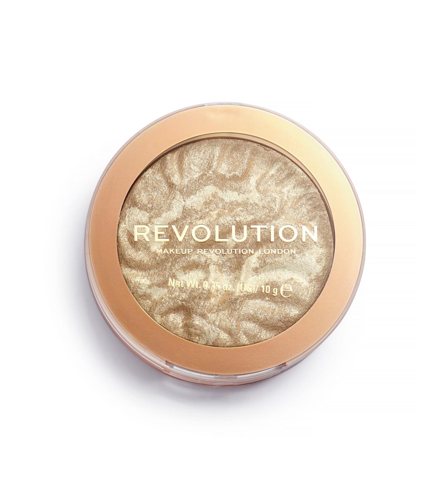 Makeup Revolution Highlight Reloaded - Pigment Rich & Silky Formula - Cruelty-Free & Vegan - Raise The Bar - 0.35 Oz/10g - Buy Online on GoSupps.com
