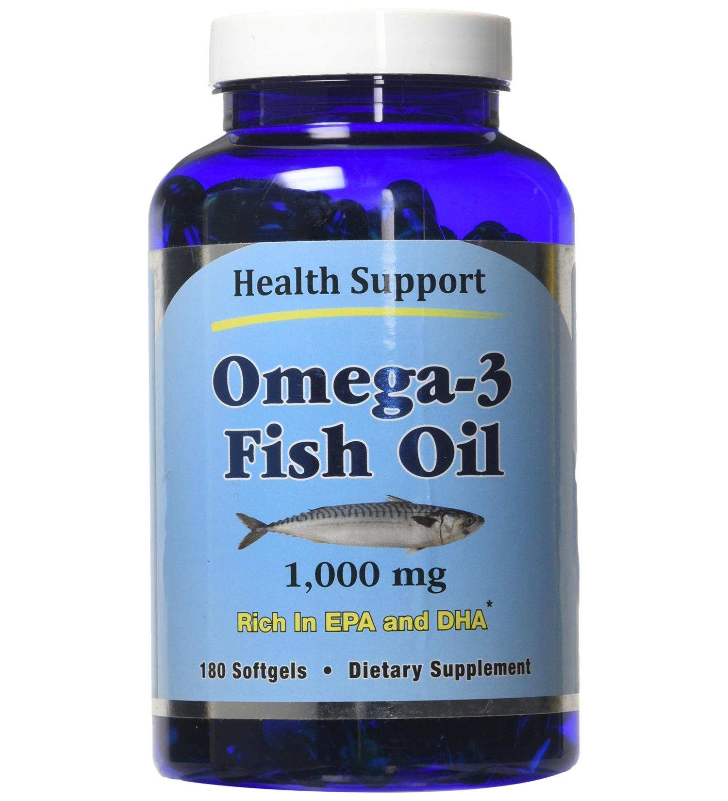 Buy Omega 3 Fish Oil 180 SFG - Premium Quality International Shipping Available - Buy Online on GoSupps.com