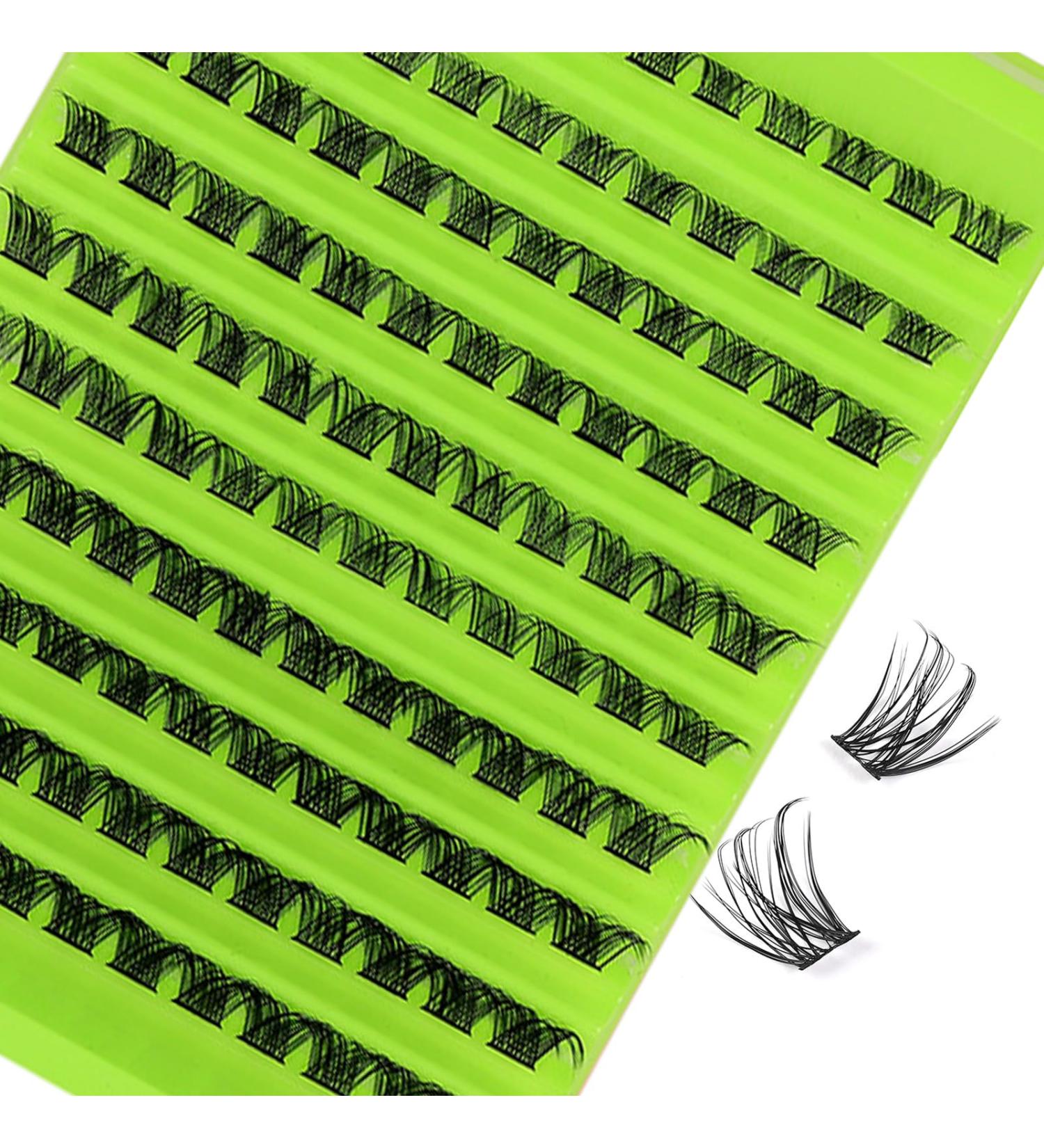 Eyelash Clusters 120/160 Clusters/1 Boards DIY Single Eyelash Cluster Eyelash Extensions D Curl/Waterproof:48-72 Hours Not Easy Fall Off + Easy to Apply D - Buy Online on GoSupps.com