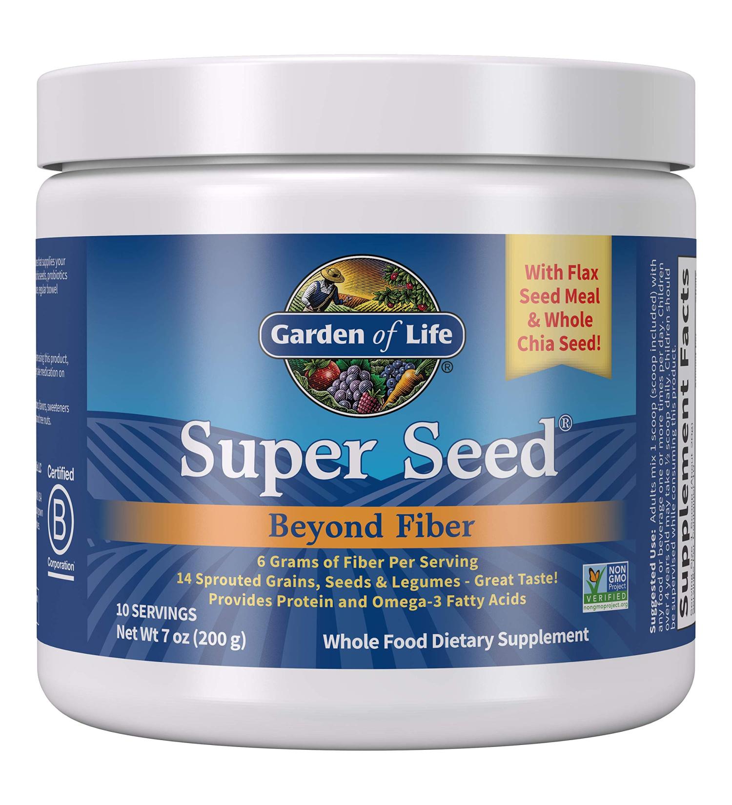 Buy Garden of Life Super Seed 7 oz - Nutrient-Rich Superfood Blend - Buy Online on GoSupps.com