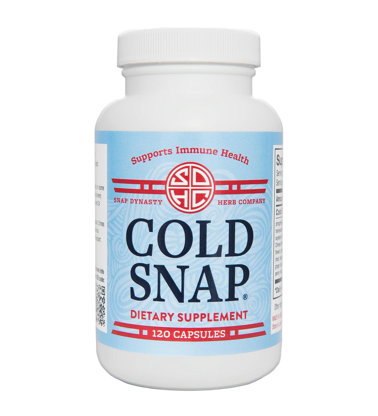 Cold Snap Herbal Supplement for Immune Support | 120 Capsules | International Shipping Available - Buy Online on GoSupps.com