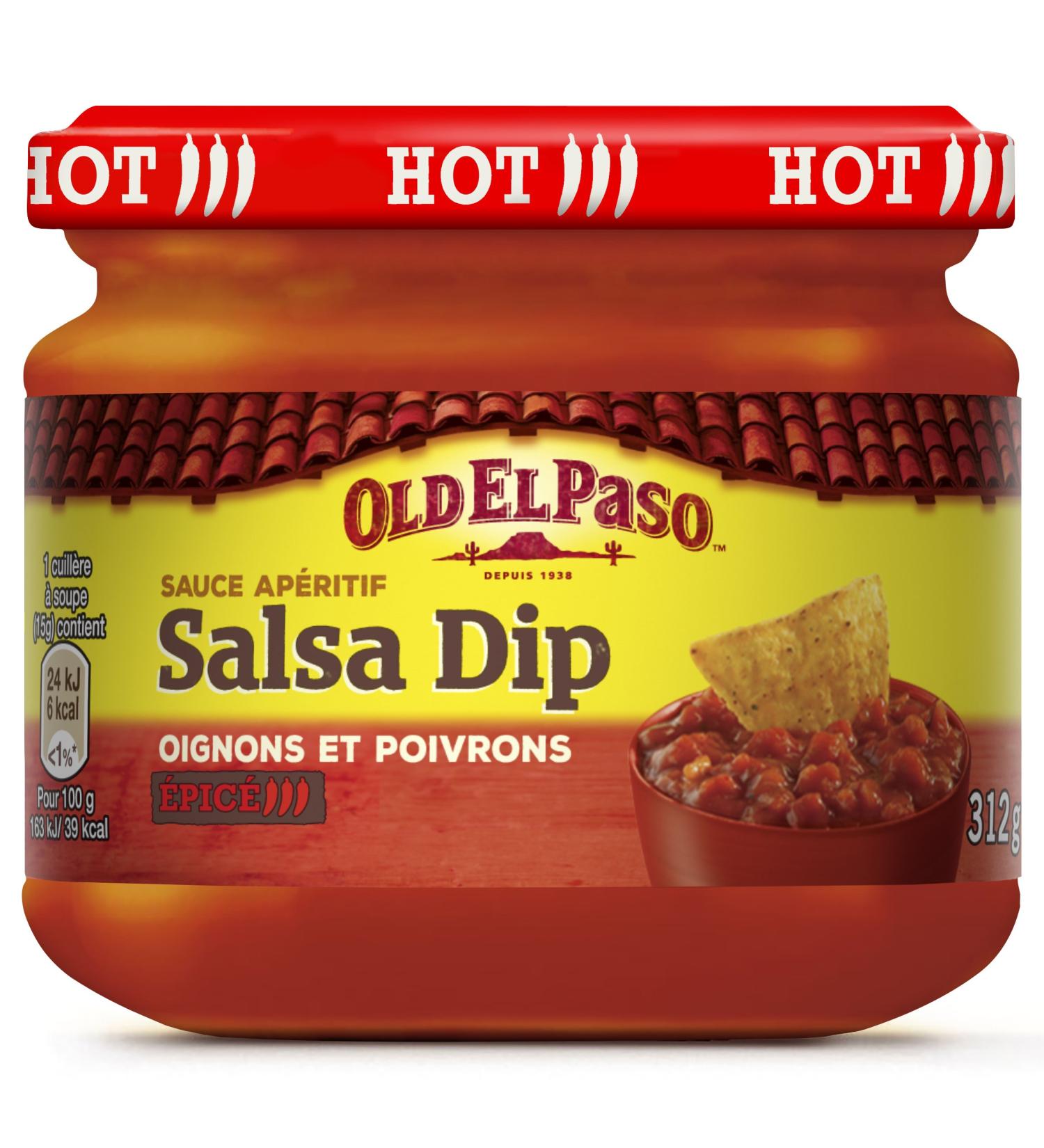 Old El Paso - Spicy Salsa Dip Sauce 312 g