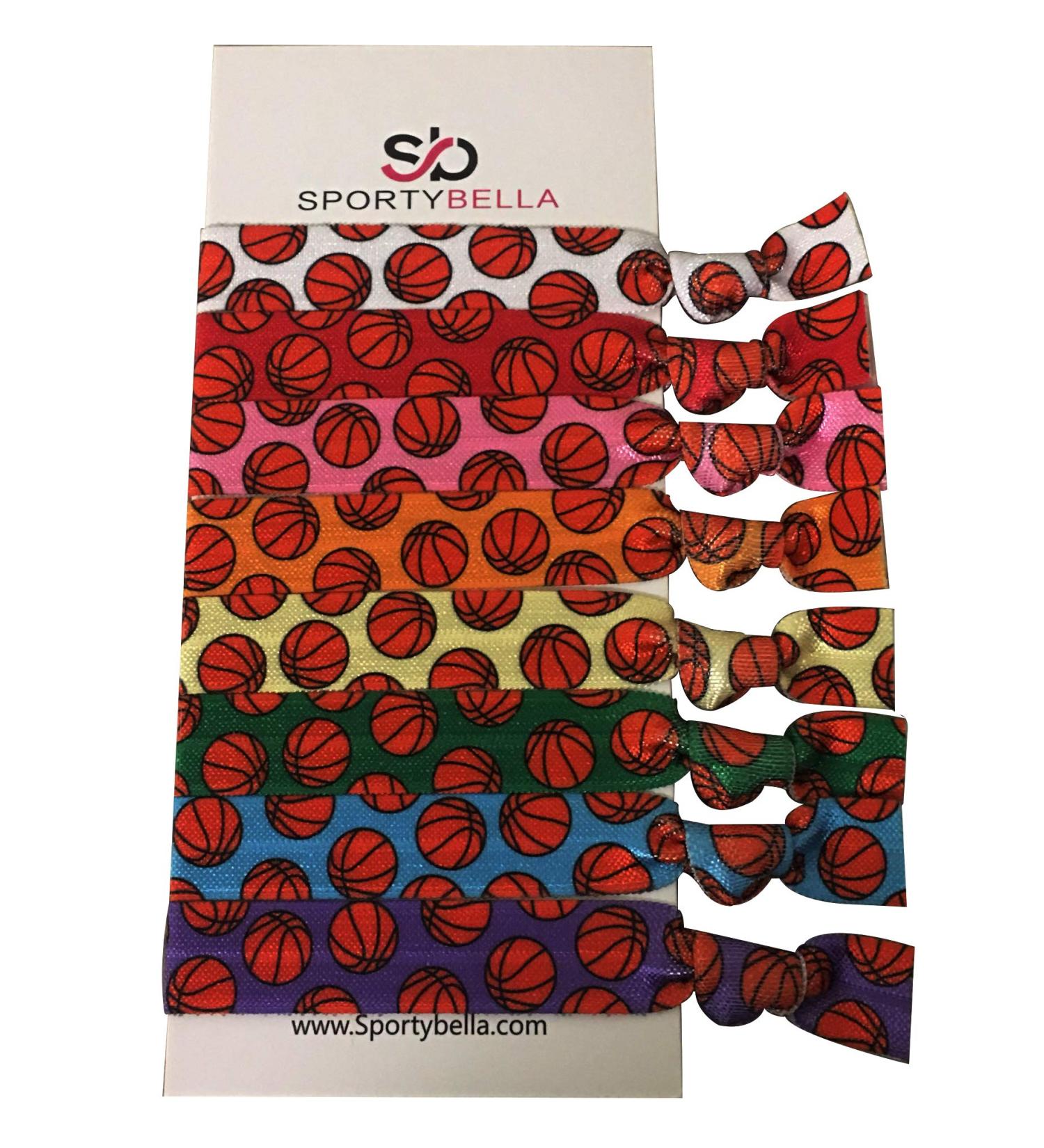 Girls Basketball Hair Accessories Set - No Crease Hair Ties for Active Players - Buy Online on GoSupps.com