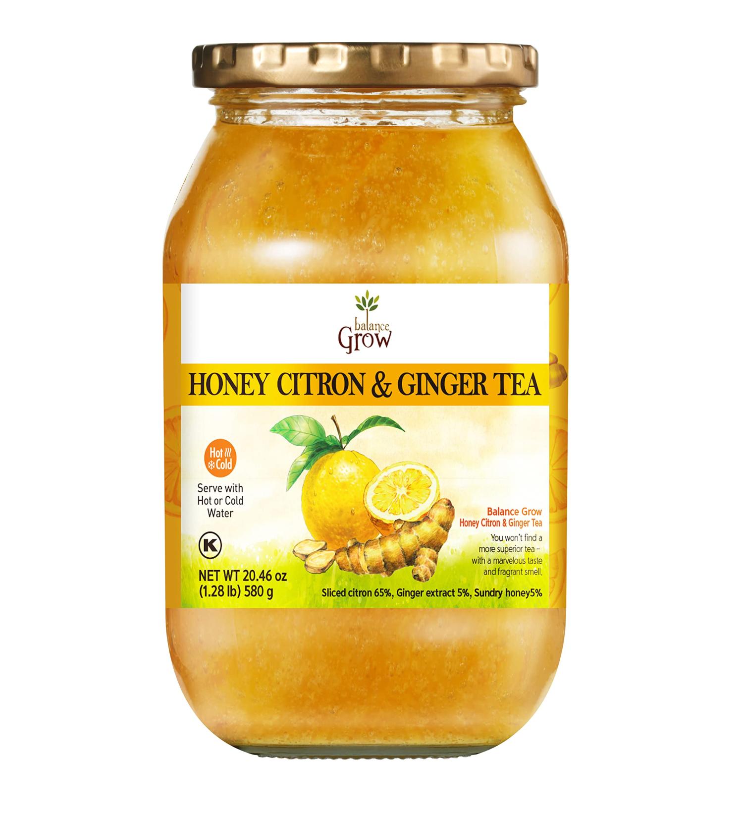 Balance Grow Honey Citron & Ginger Tea 20.46 oz (1.28 lbs)