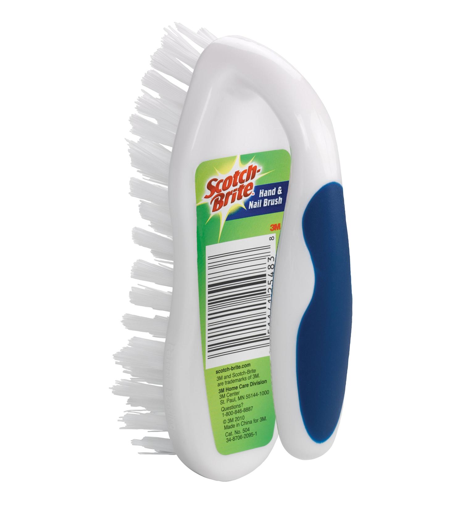 Scotch-Brite Hand and Nail Brush 0.23 Pound 1 Count (Pack of 1)