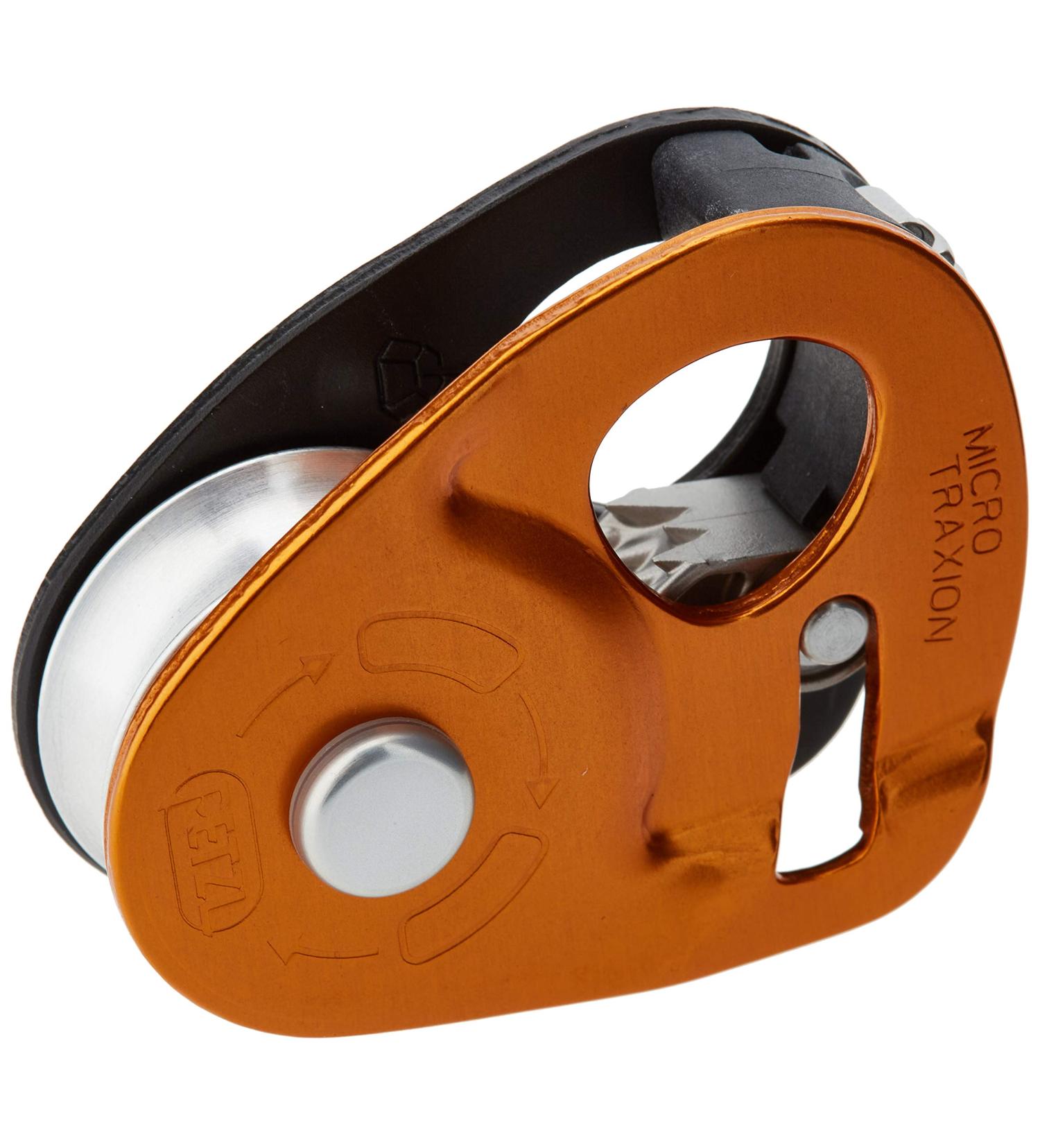Petzl Unisex_Adult Seilrollen Micro Traxion Cable Pulley  Yellow  Standard Size Single - Buy Online on GoSupps.com