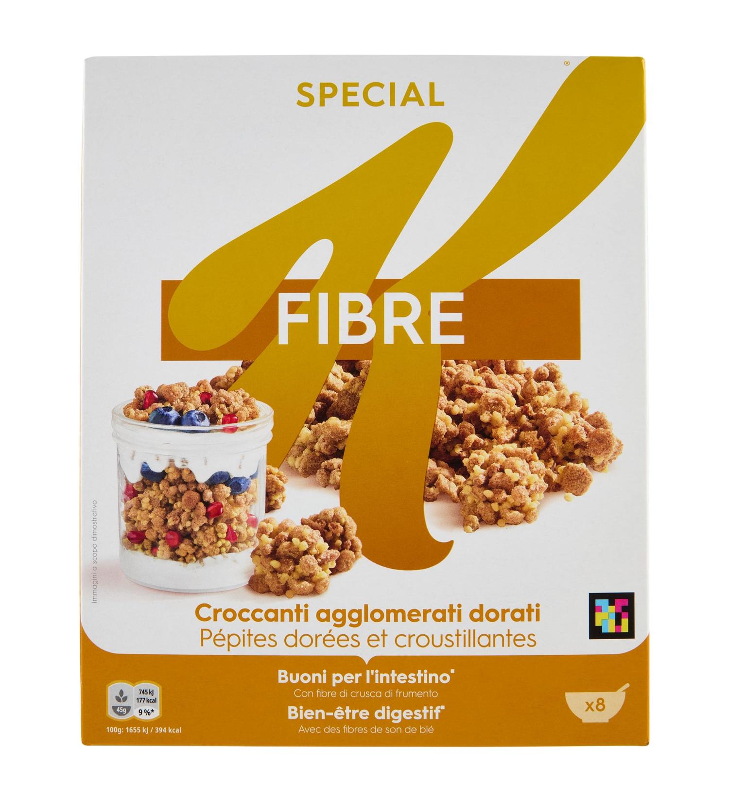 Kellogg's Kellogg's Special K caramel flavour crispy golden flakes with cereals and wheat individual pack 360 g (1 x 360 g)