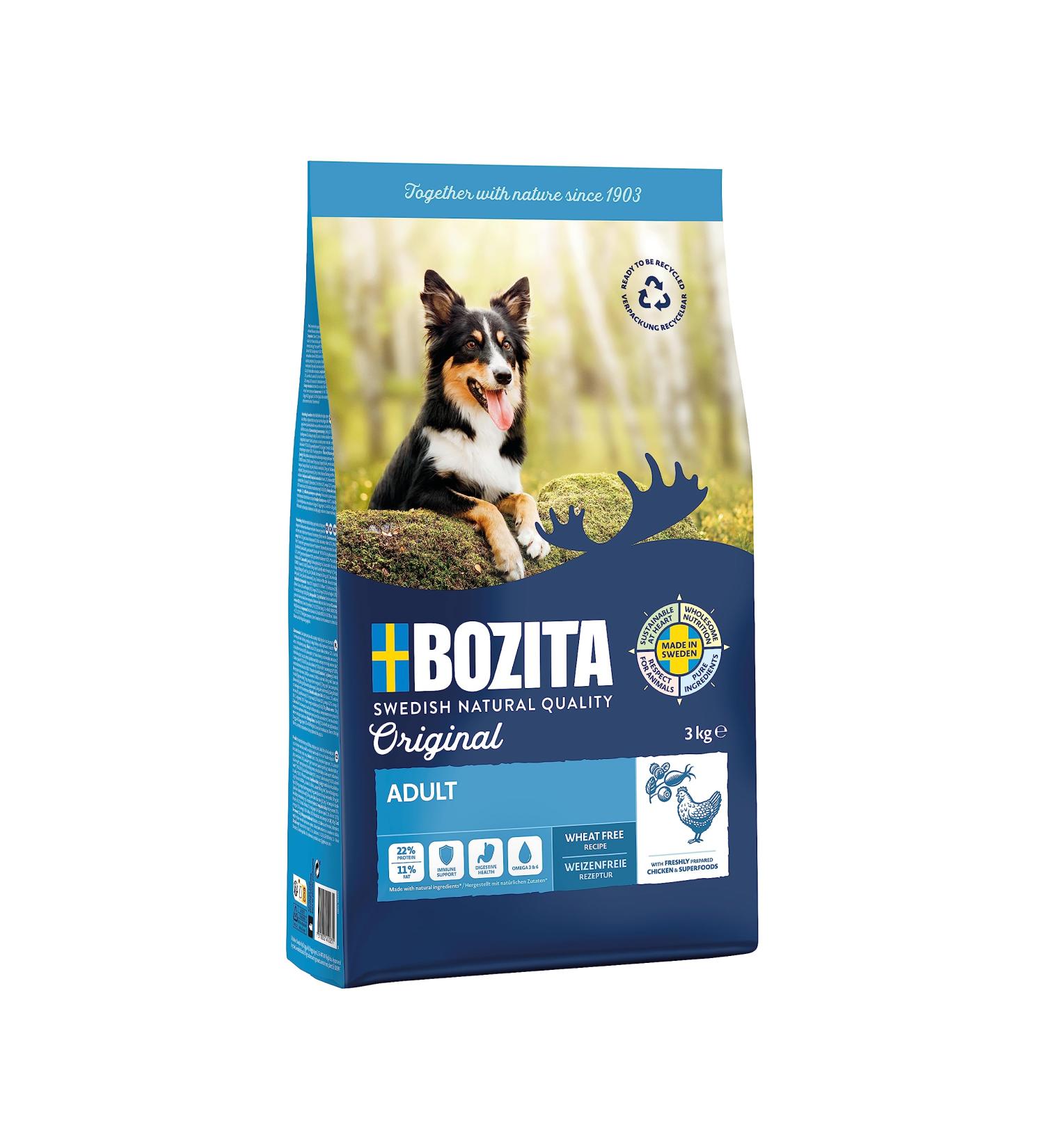 Bozita Dog Original Adult 3 kg - Buy Online on GoSupps.com