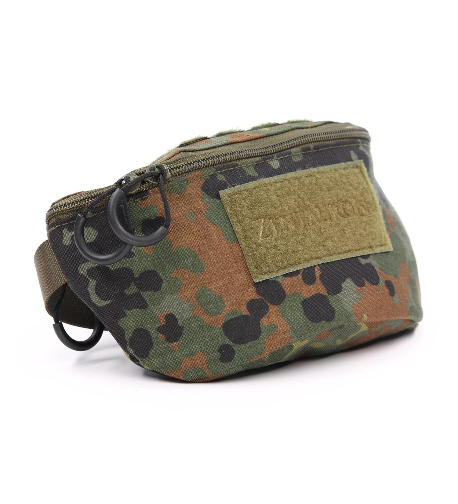Zentauron Fussy Pocket Tactical Bag | 20x12x8 cm | High-Quality Cordura | Durable Molle Military Hip Belt Bag - Buy Online on GoSupps.com
