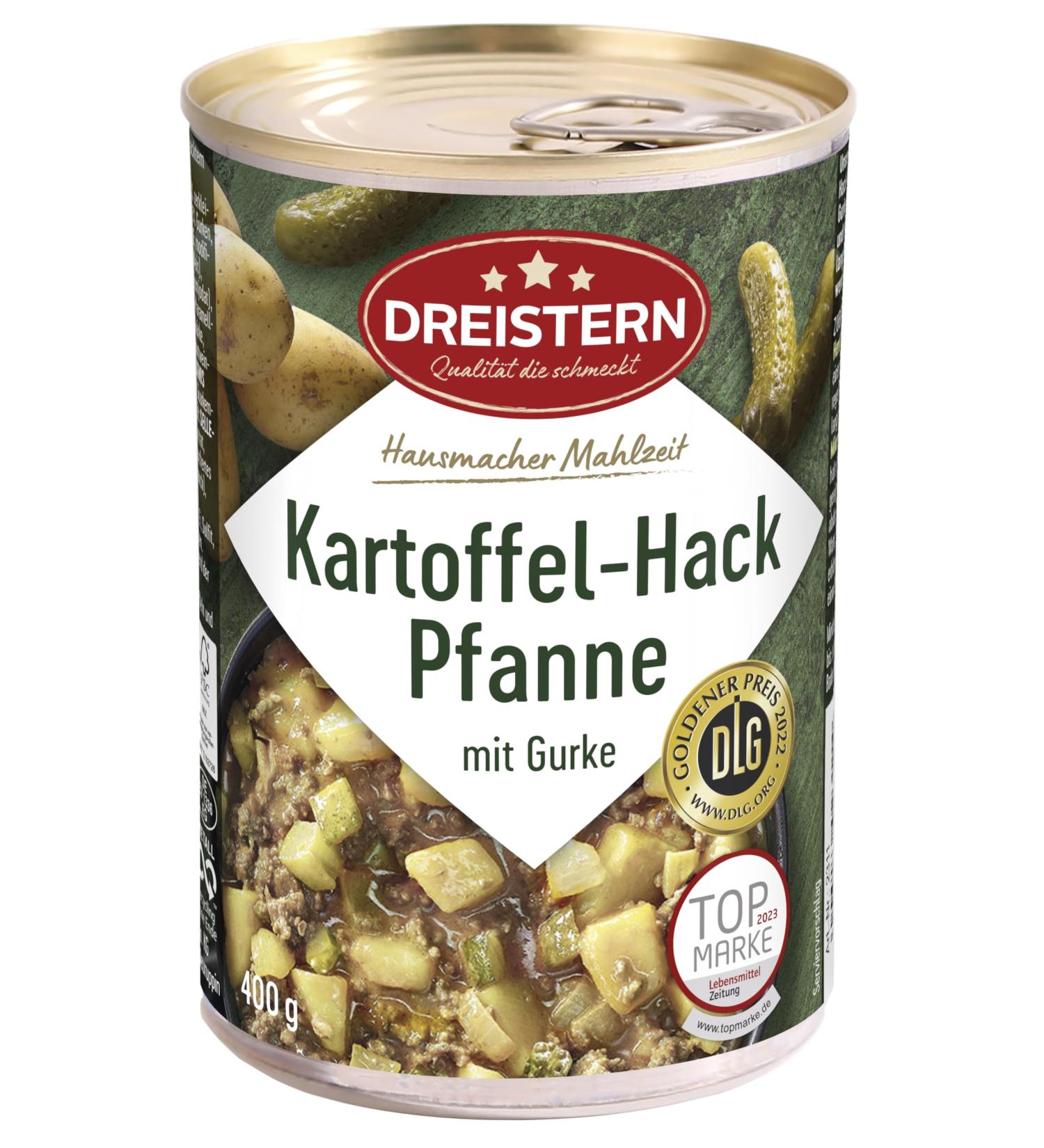 Dreistern Potato Pan with Minced Meat & Cucumber - 400g | International Shipping Available - Buy Online on GoSupps.com