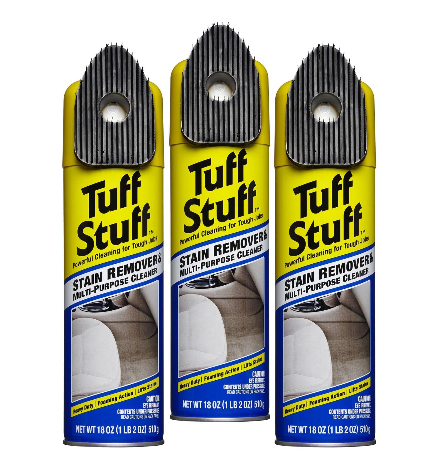 Tuff Stuff Multi-Purpose Foam Cleaner and Stain Remover 18 Oz. (3)