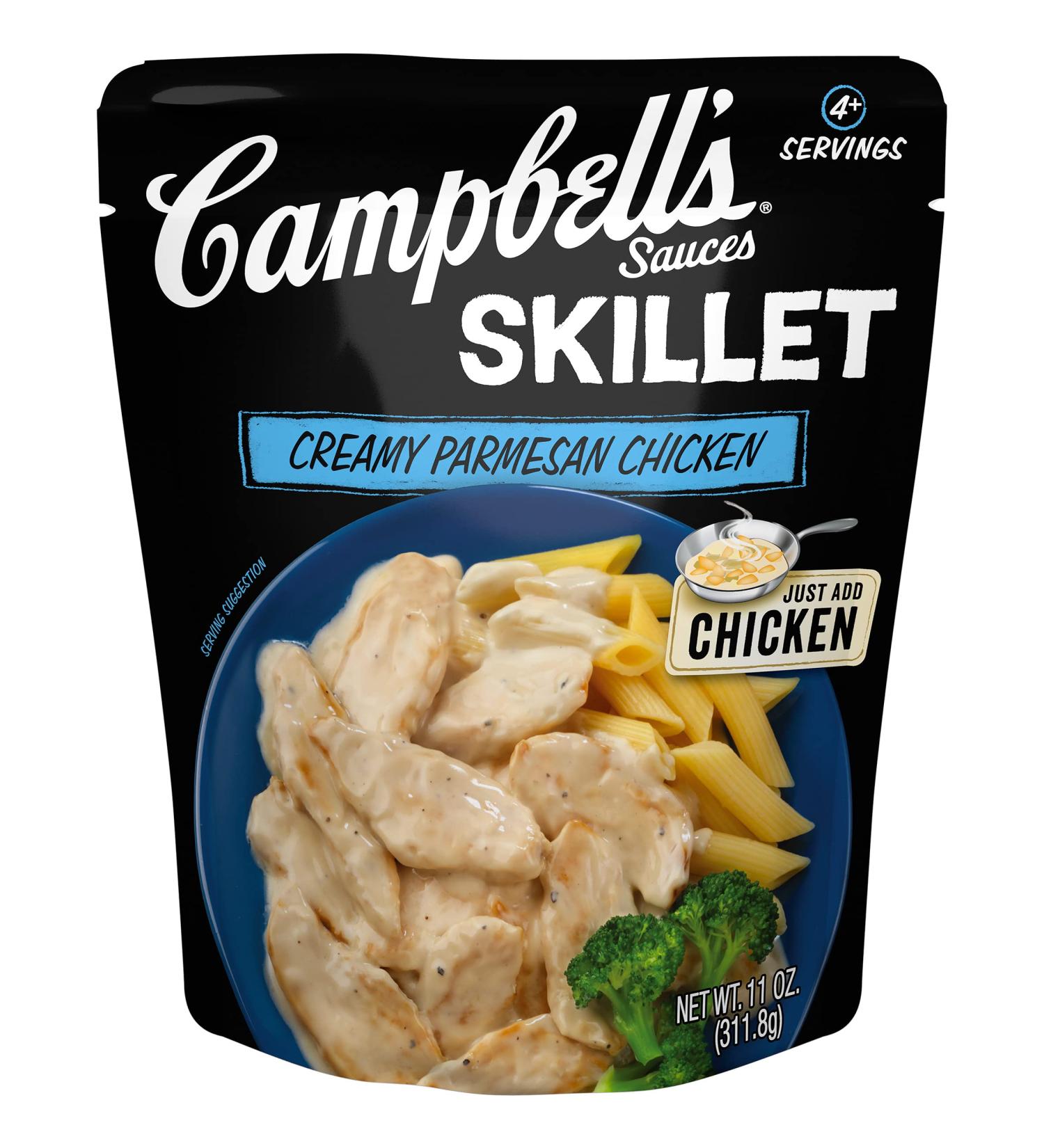 Campbell's Skillet Sauces Creamy Parmesan Chicken - 11 oz. (Pack of 6) | Buy Online - Buy Online on GoSupps.com