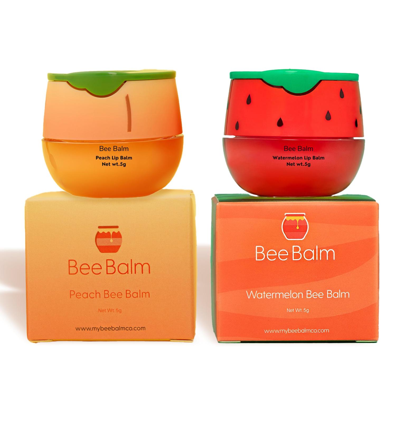 Original My Bee Balm Lip Balm - Propolis Hydrating Balm Honey Pot for Dry Chapped & Cracked Lips - Enriched with Propolis Honey & Vitamin E - Soften Smooth & Reduce Lip Lines - Buy Online on GoSupps.com