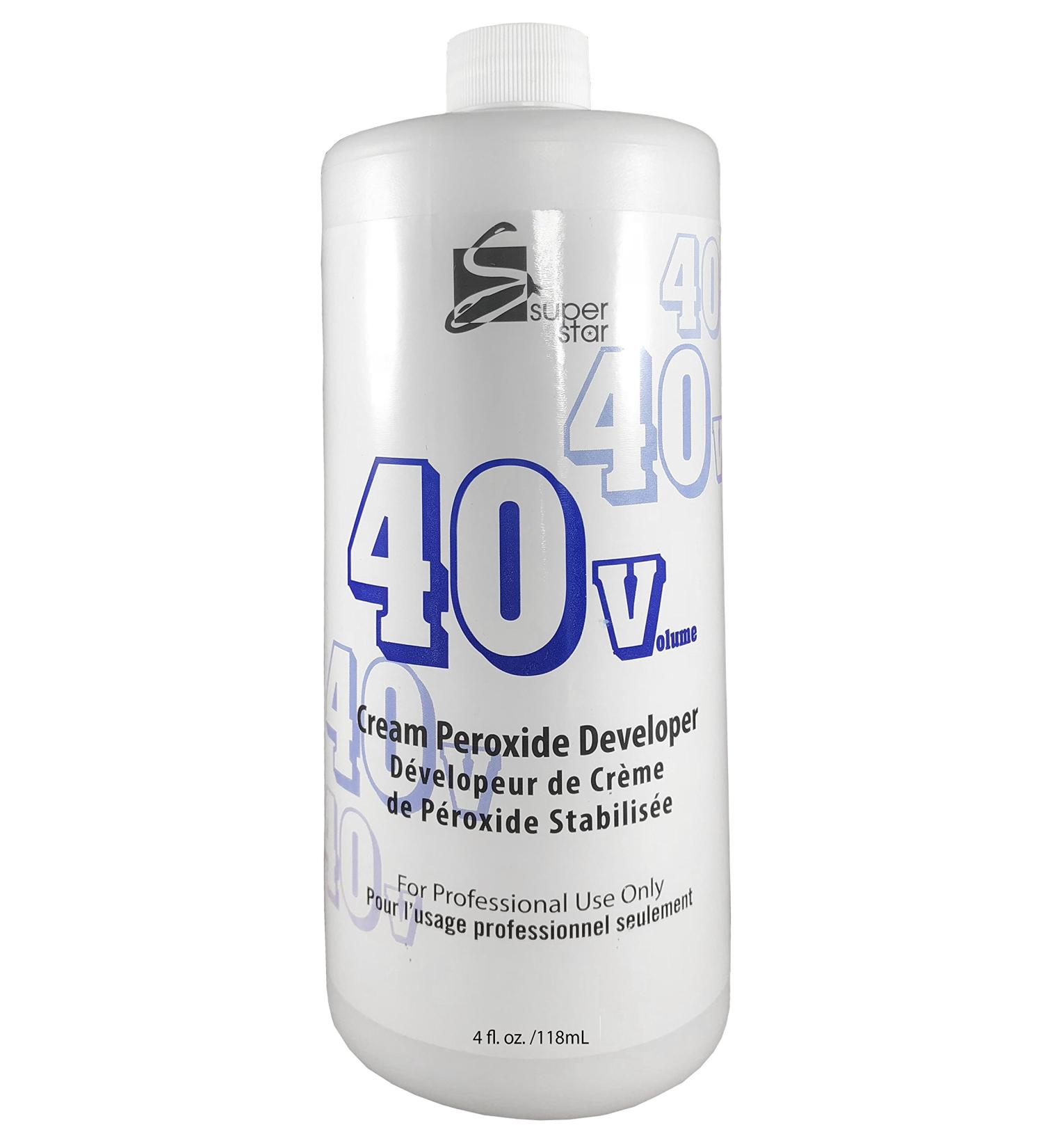 Super Star Cream Peroxide Developer, 4 Ounce