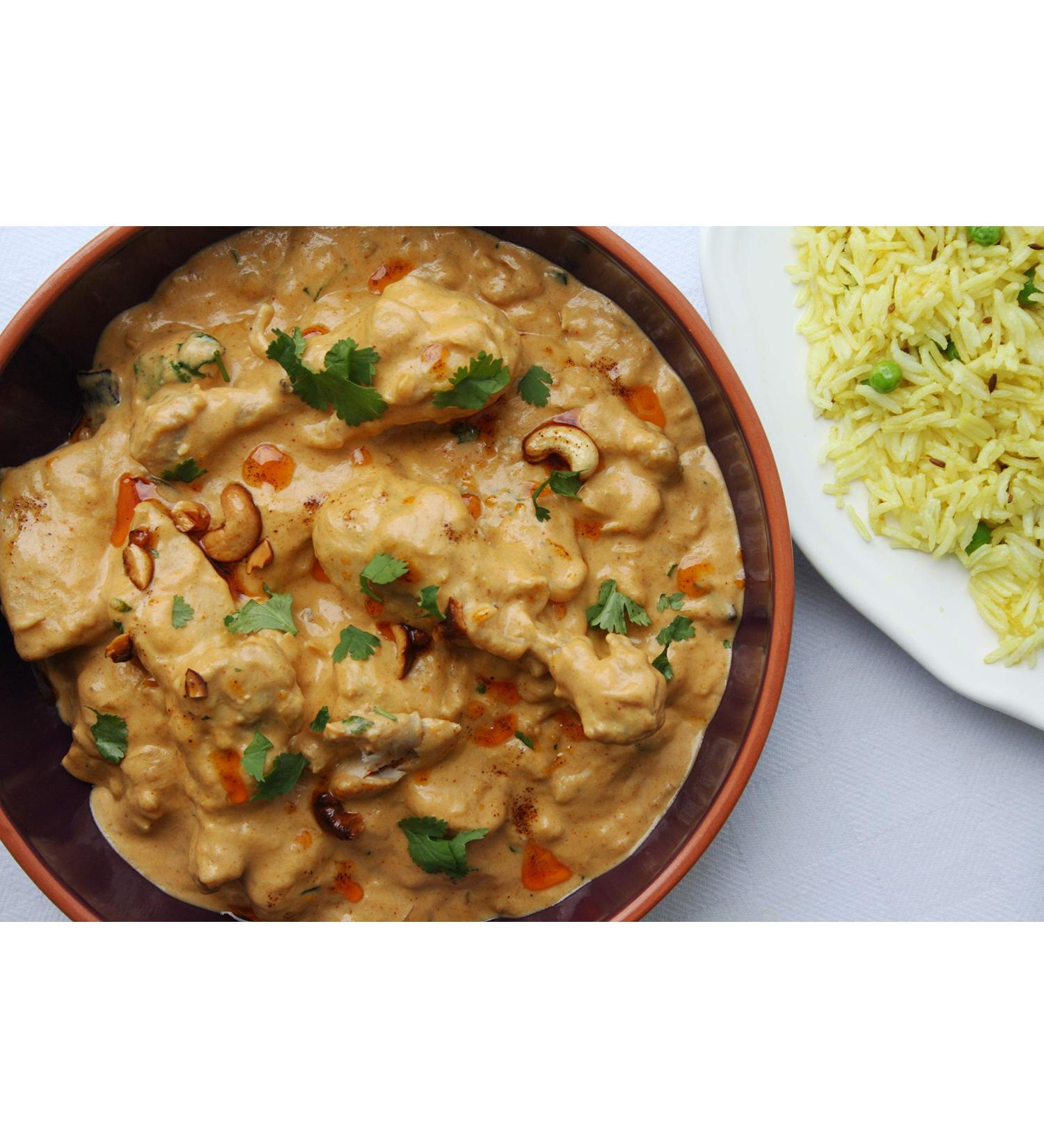 Shopper's Freedom Authentic Chicken/Vegetable Blend Traditional Korma Spice Mix Homemade Soft Velvety Curry Mughlai Cooking Navratan Korma Herbs and Spices Indian Cooking 40g