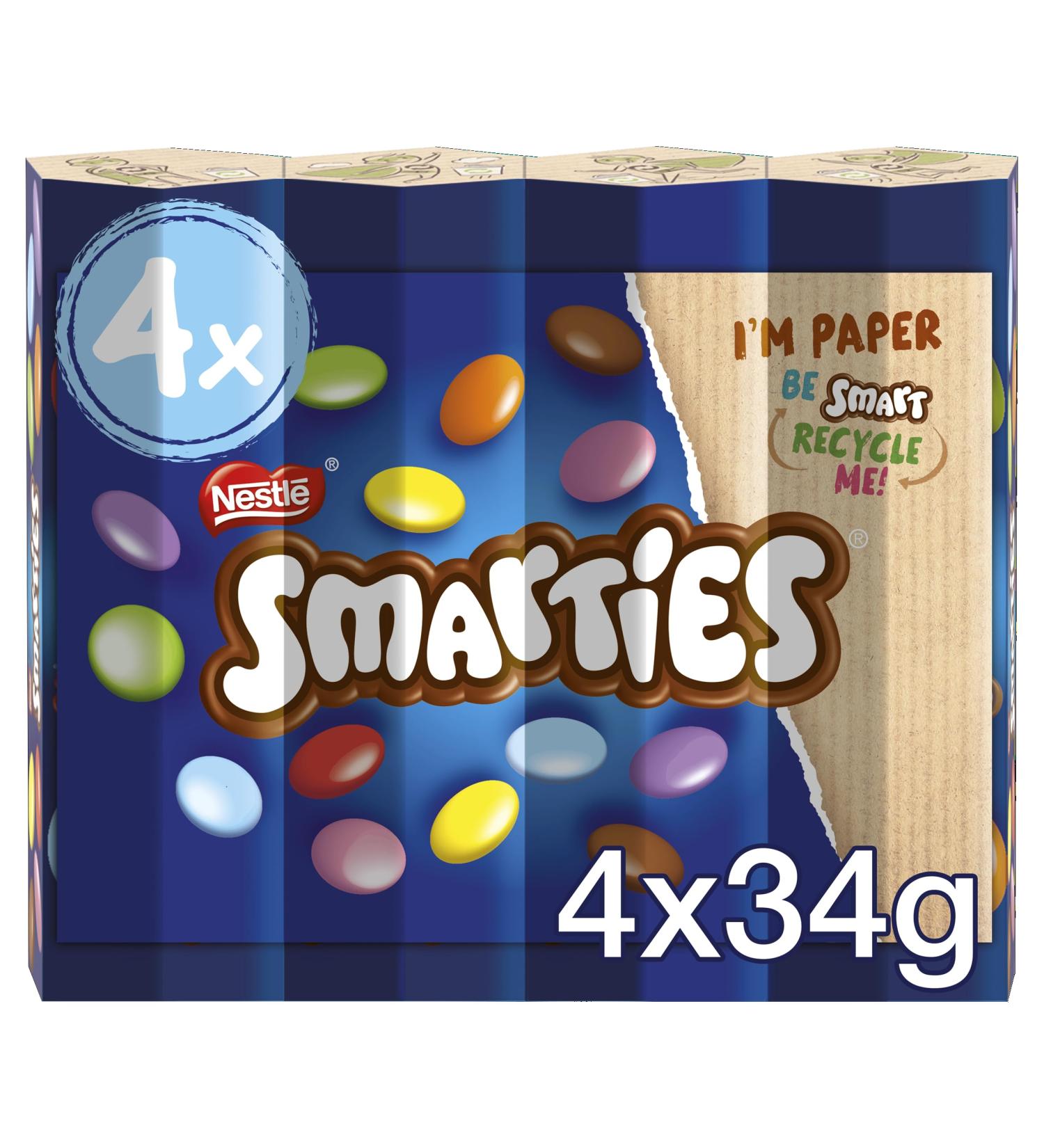 Nestle Smarties Tub 38g x 6 - Buy Online on GoSupps.com